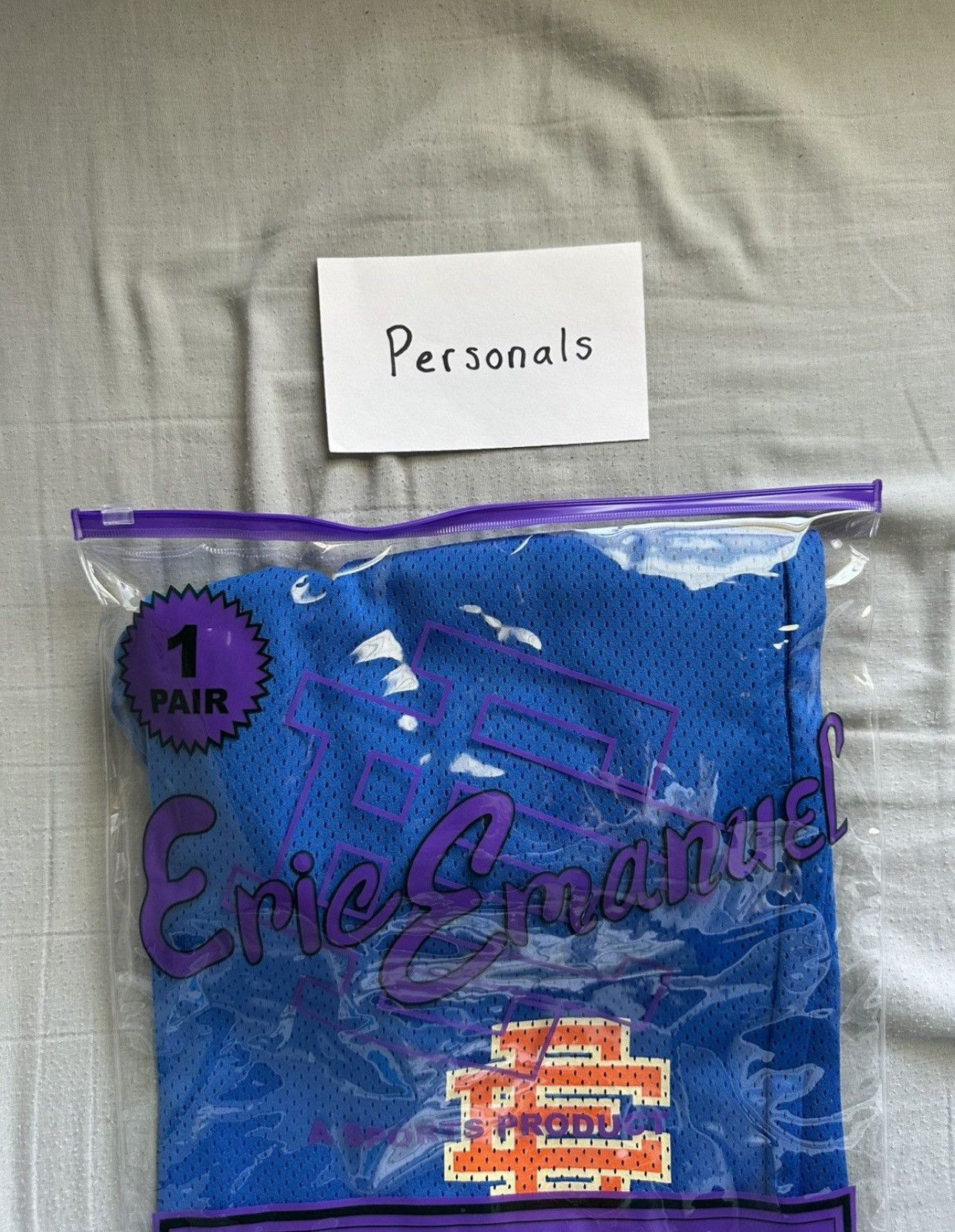 Eric Emanuel NEW Eric Emanuel Basic Shorts Blue Lemonade XL Size US 36 / EU 52 - 4 Thumbnail