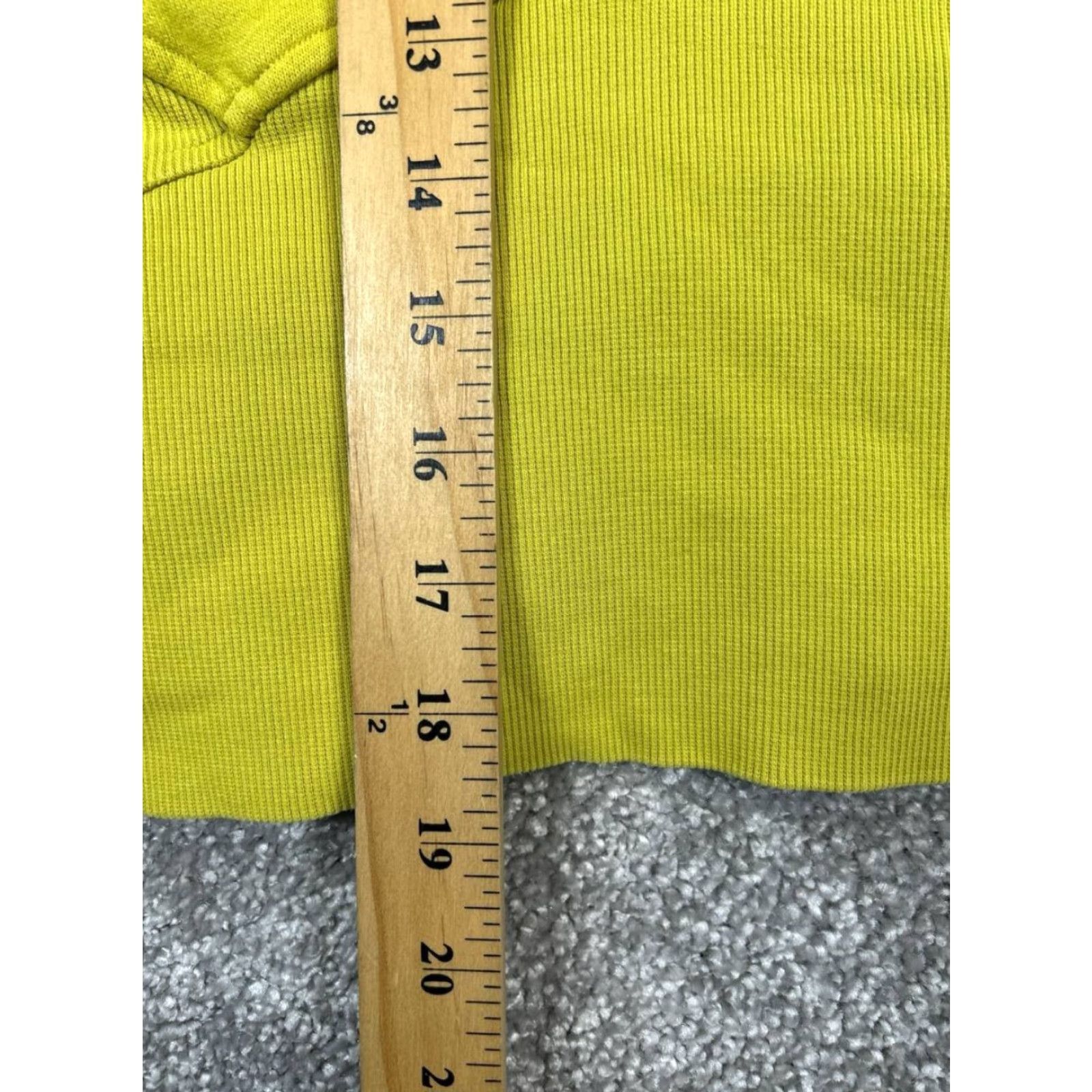 Lululemon Lululemon Scuba Sweatshirt Womens Medium Yellow Fleece Zip Pullover Logo Activewear Modern Scuba 90s? Size M / US 6-8 / IT 42-44 - 8 Thumbnail