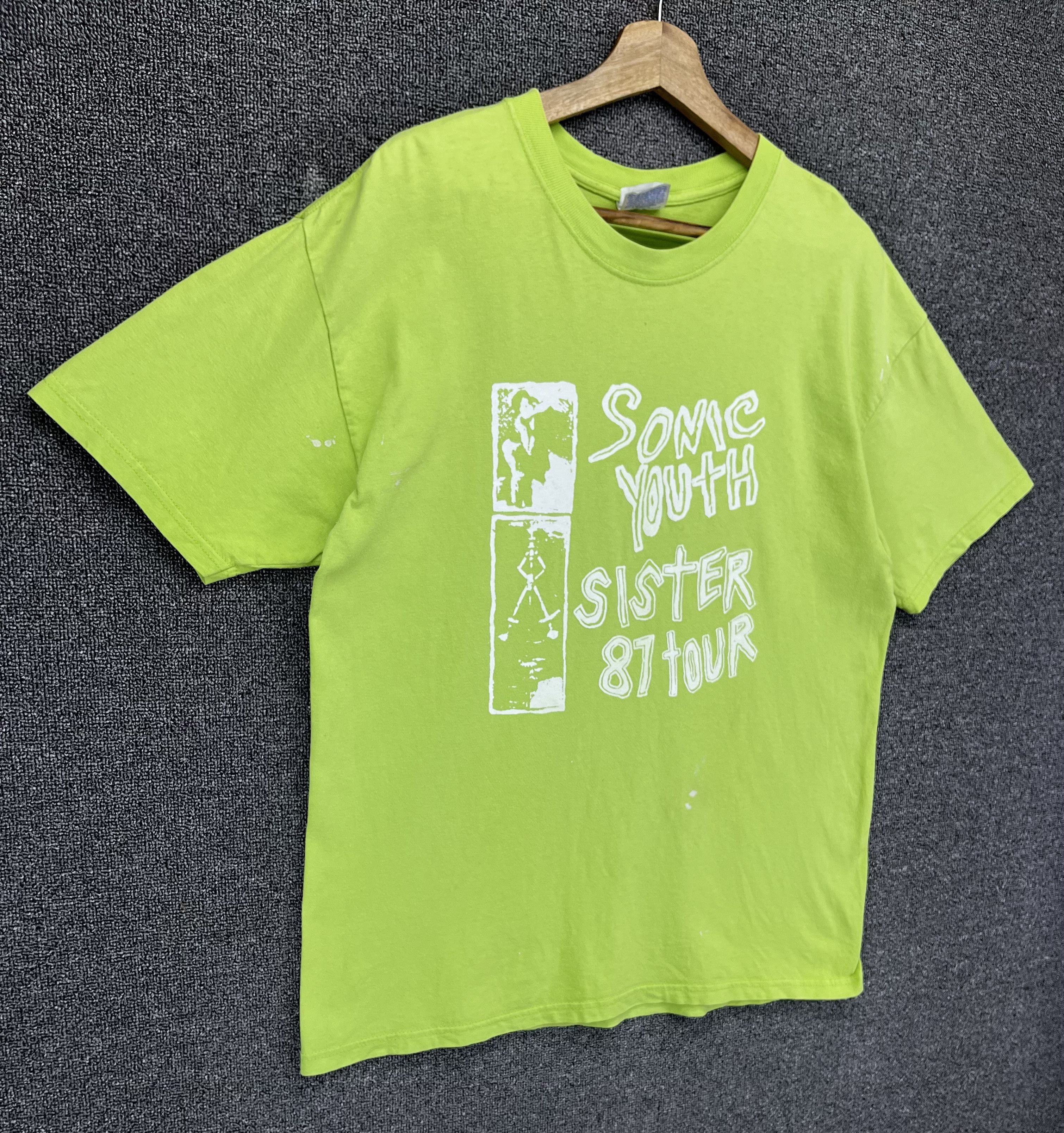 Band Tees Vintage Sonic Youth Punk Rock Band Tees T Shirts Size US M / EU 48-50 / 2 - 2 Thumbnail