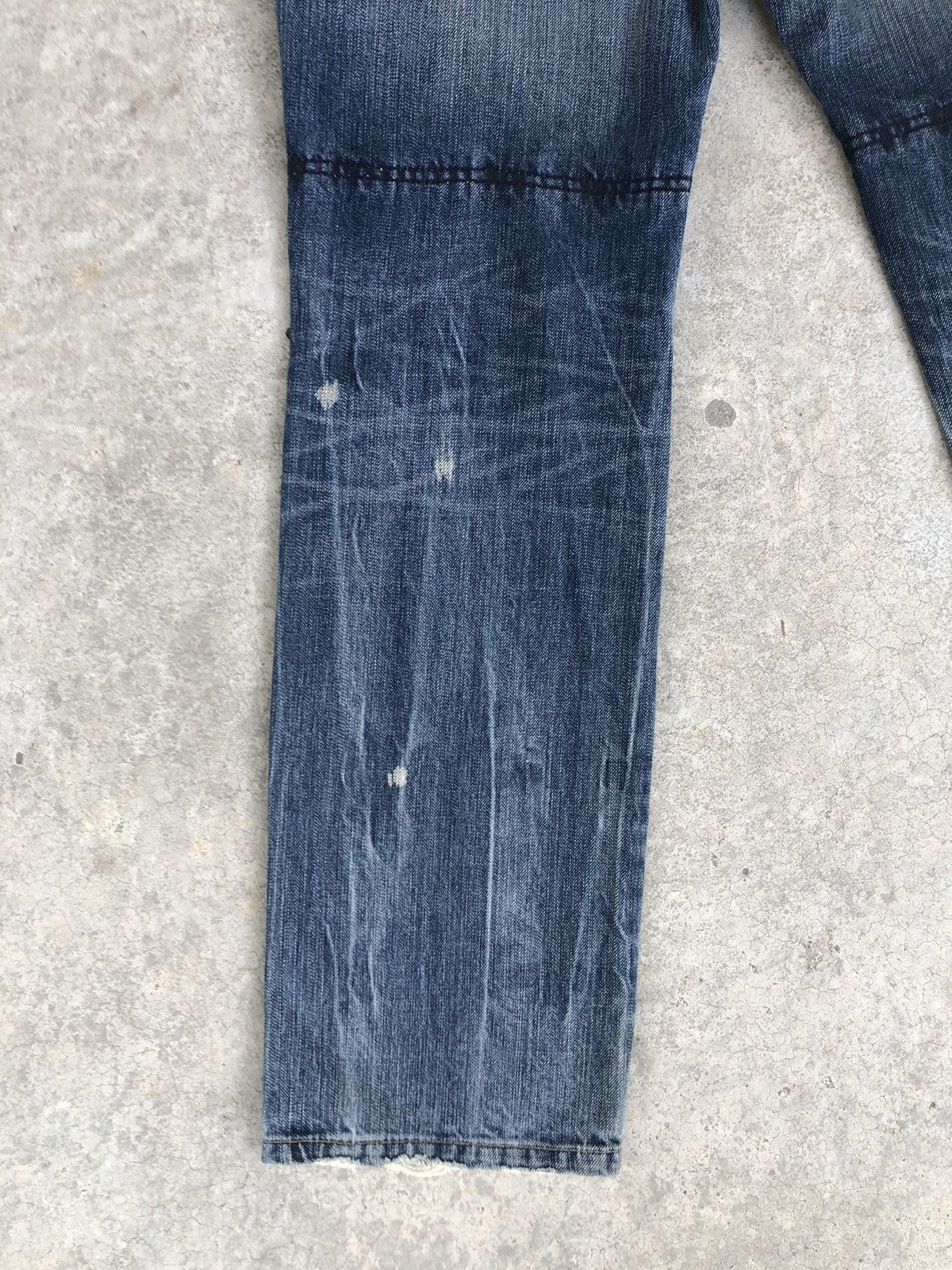 PPFM PPFM Double Waist Distressed Jeans Size US 31 - 9 Thumbnail