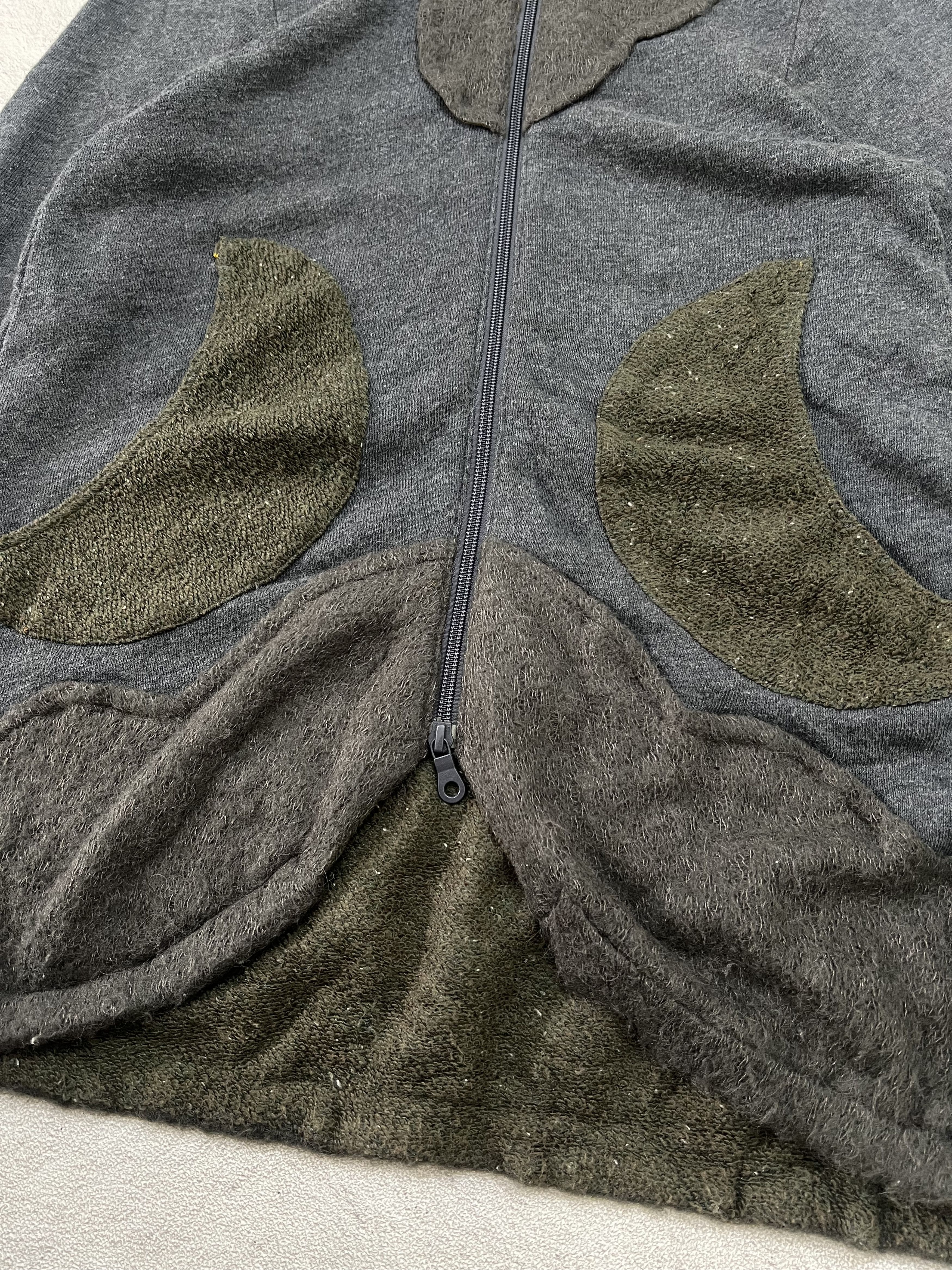 mercibeaucoup 2000s Mercibeaucoup Issey Mohair Knitwear Zip y2k Lgb Ifsix Size US M / EU 48-50 / 2 - 2 Thumbnail