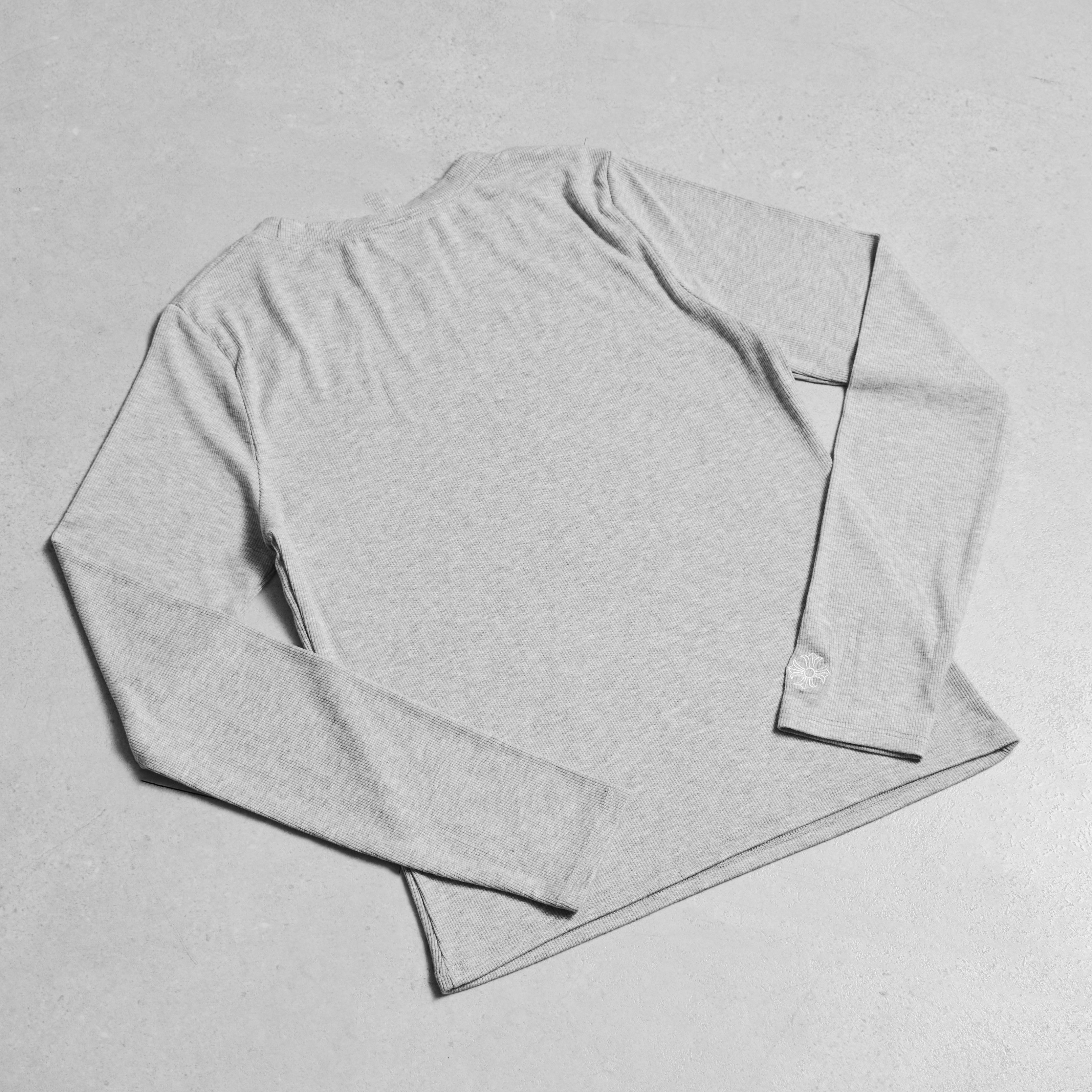 Chrome Hearts CHROME HEARTS Bad Seed CH Embroidered Grey Long Sleeve Size M / US 6-8 / IT 42-44 - 2 Thumbnail