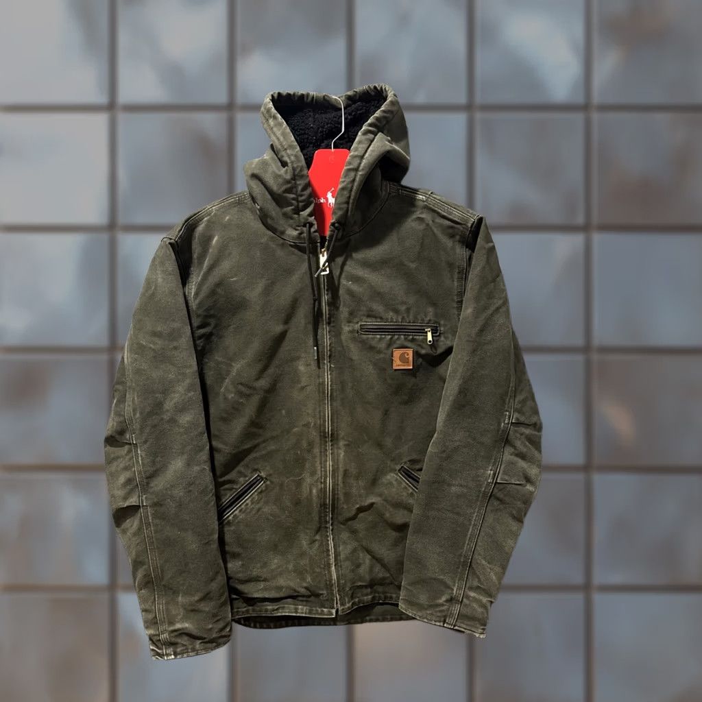 カーハート ジャケット J102 MOS Carhartt Carhartt Jacket, J102 MOS, Moss Green, Mesh Lined Santa