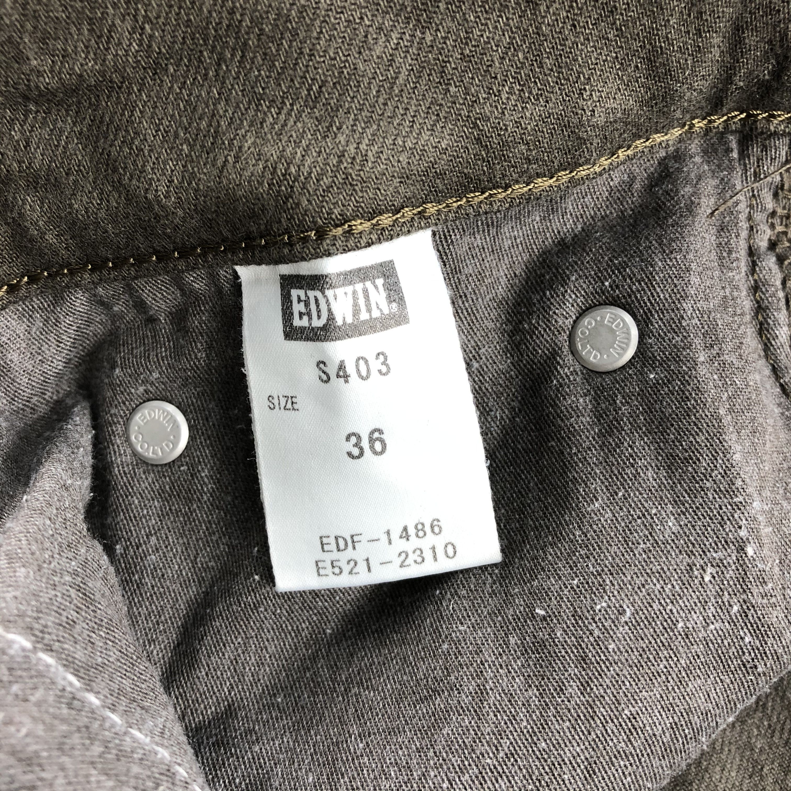 Edwin Vintage Edwin Earth Tone Jeans-J1845 Size US 37 - 9 Thumbnail