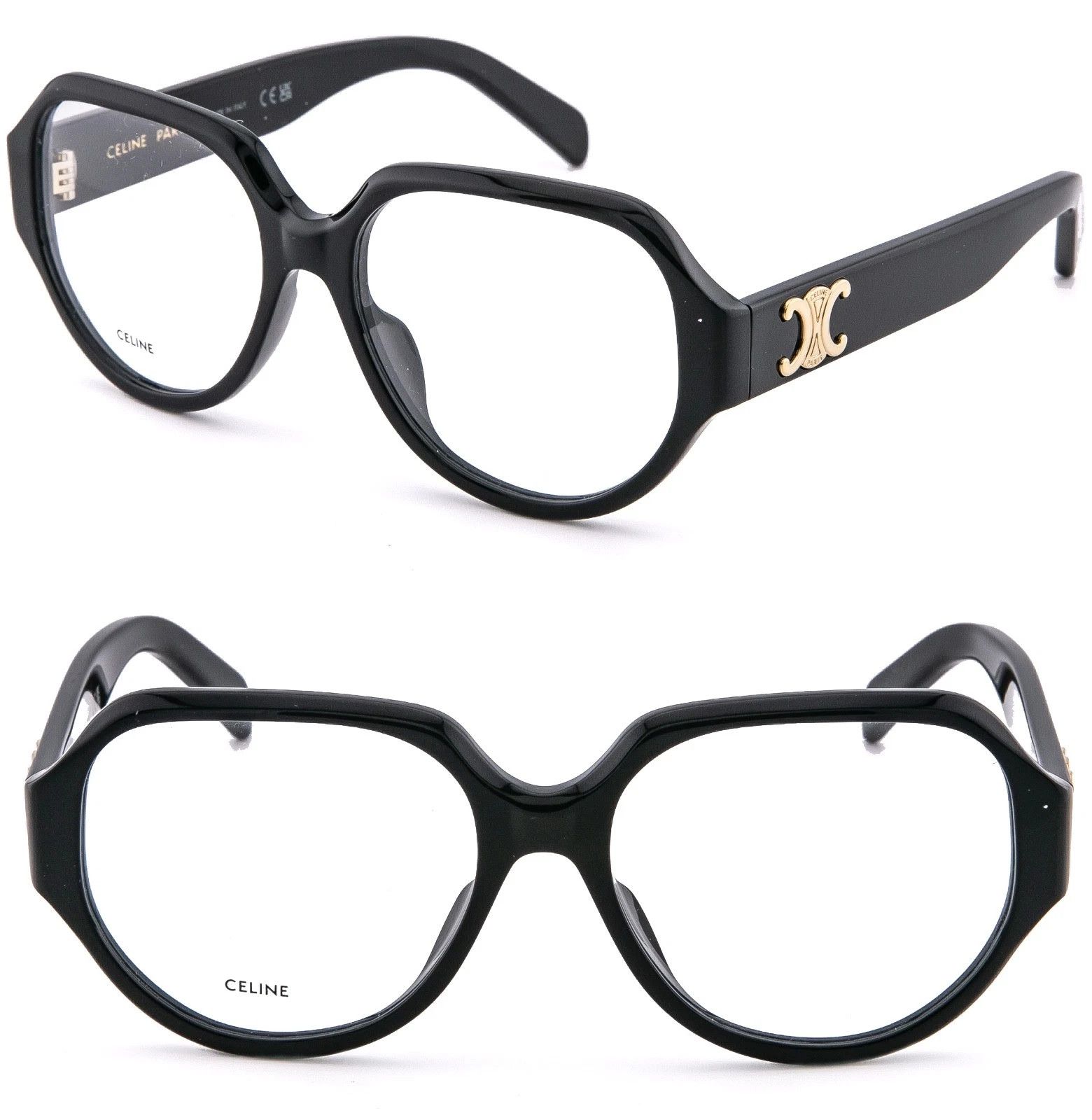 Celine CELINE 50165 TRIOMPHE Optical Fashion CL50165I 001 Size ONE SIZE - 1 Thumbnail