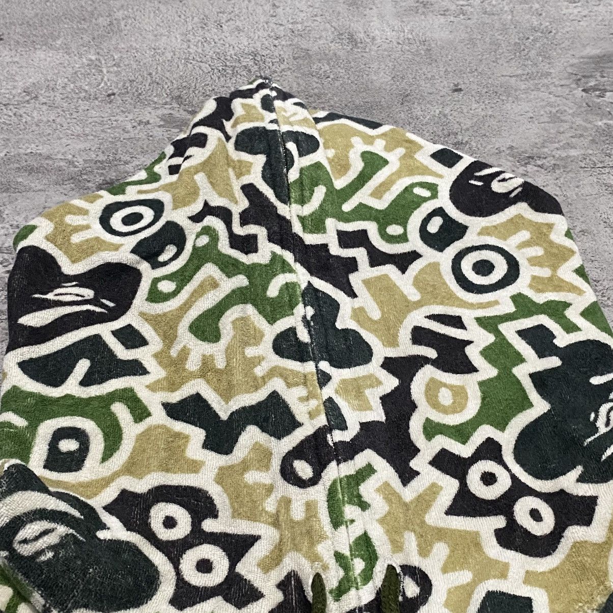 Bape Bape Hieroglyph Full Zip Hoodie Green Size US M / EU 48-50 / 2 - 3 Thumbnail