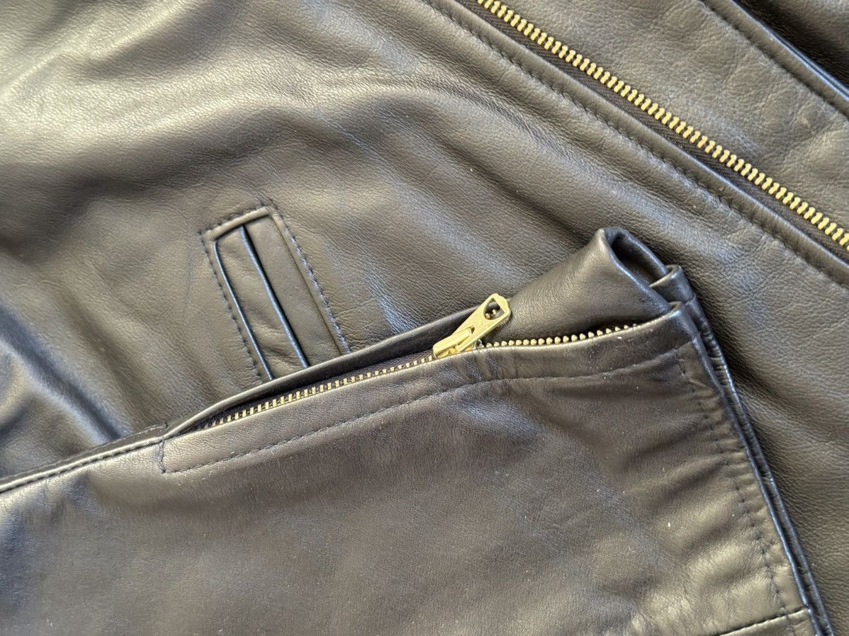 Schott × Supreme Supreme Schott Perfecto Leather Jacket Size US L / EU 52-54 / 3 - 7 Thumbnail
