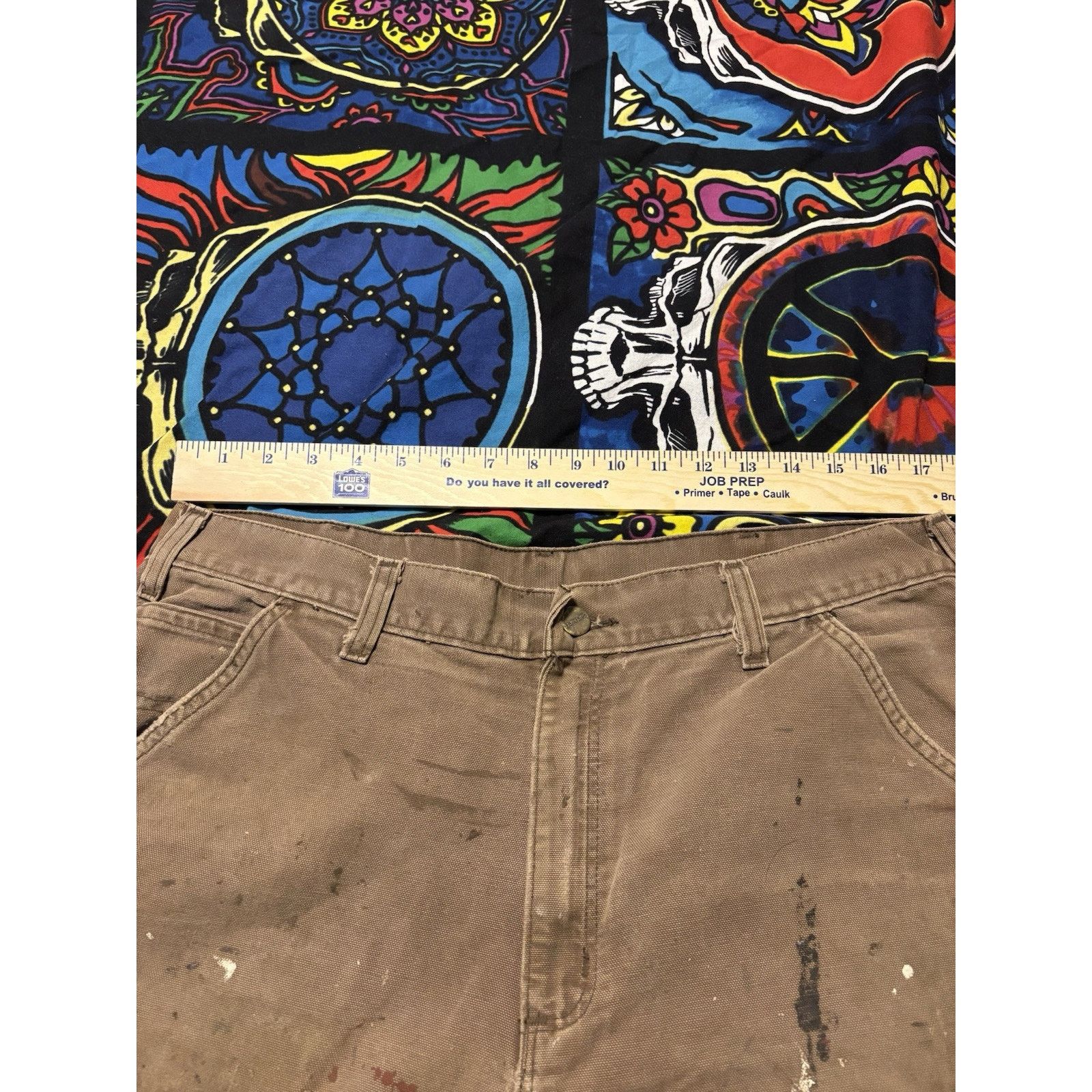 Vintage carhartt brown rare distressed Pant 36 X 30 Size US 36 / EU 52 - 7 Thumbnail