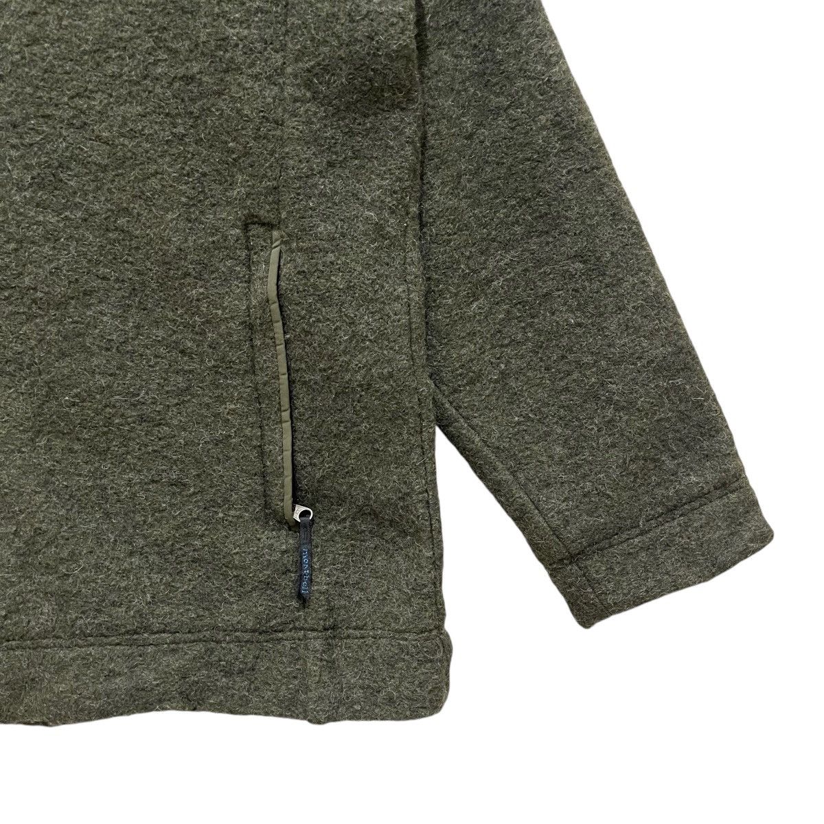 Montbell × Vintage Vintage Mont Bell Wool Zipper Outdoor Jacket Size US L / EU 52-54 / 3 - 5 Thumbnail