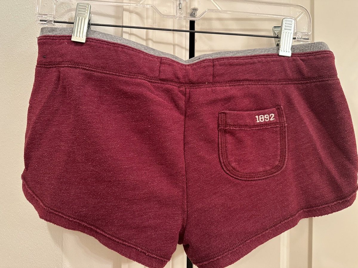 Abercrombie & Fitch Women’s Abercrombie & Fitch New York maroon/gray shorts, S. Size 27" / US 4 / IT 40 - 3 Thumbnail