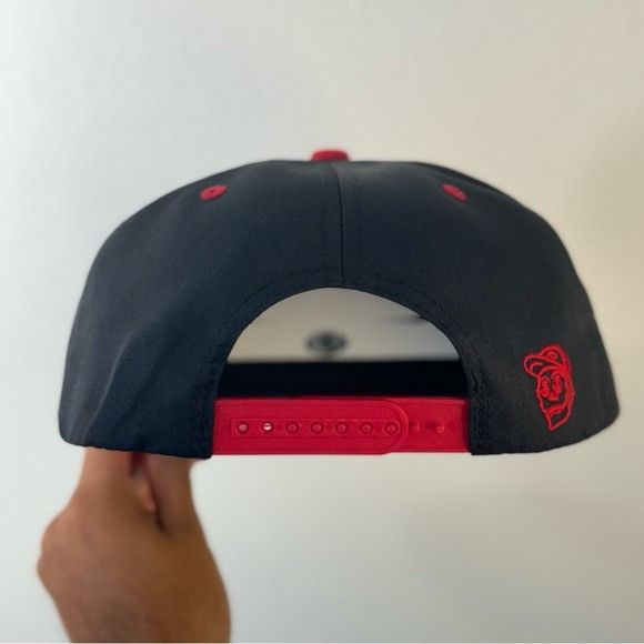 Designer NEW MEXICO EL TRI SOCCER BLACK/RED FLATBILL SNAPBACK W/ SUBL Size ONE SIZE - 6 Thumbnail
