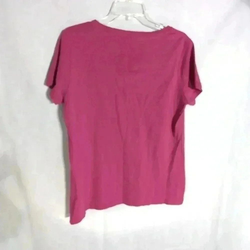 Anvil Anvil Knitware Pink Scoop Neck Top sz XL Size XL / US 12-14 / IT 48-50 - 3 Thumbnail