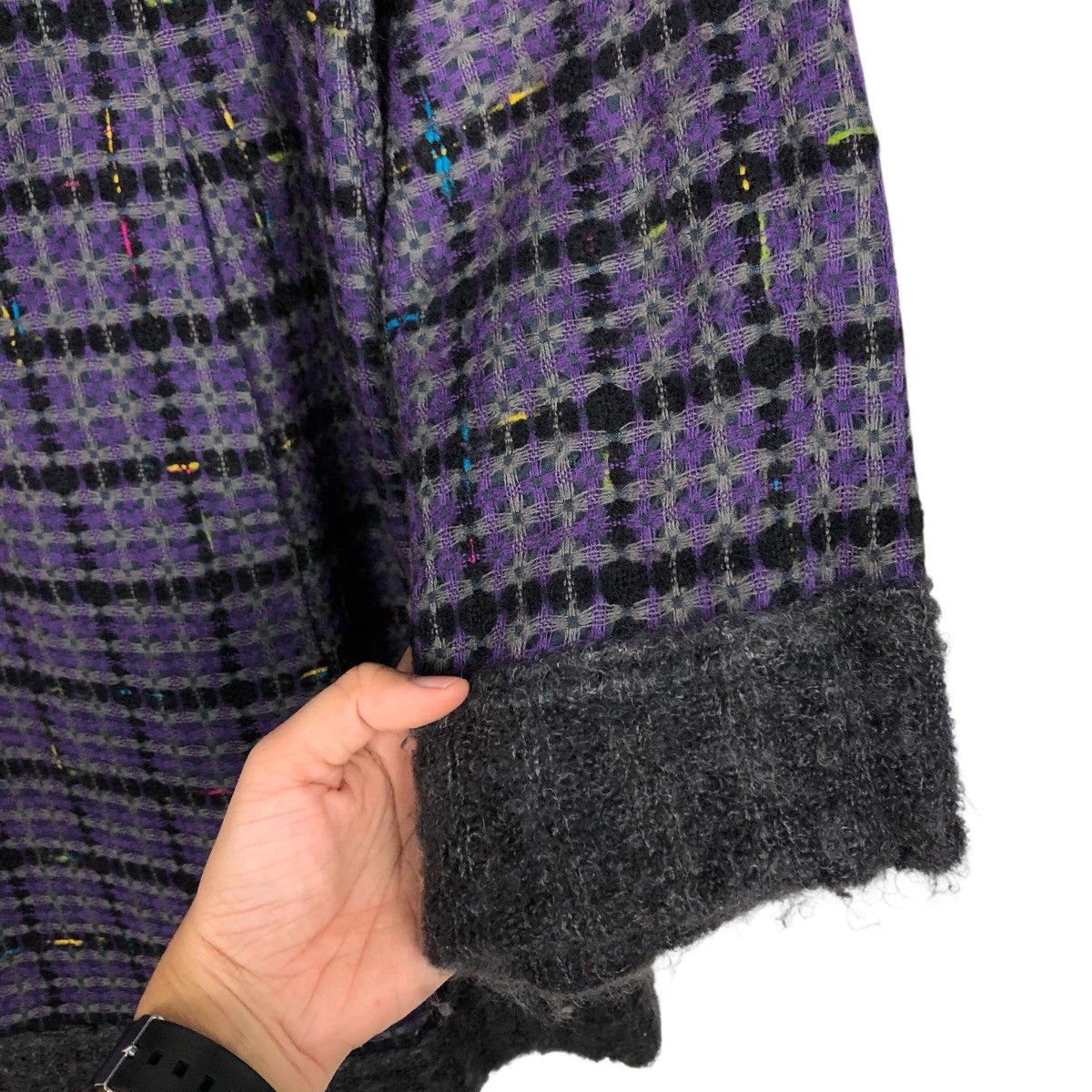 45rpm 📌Vintage Wool Jacket M&K Yoko Made in Japan Sisoko design Size US M / EU 48-50 / 2 - 19 Thumbnail