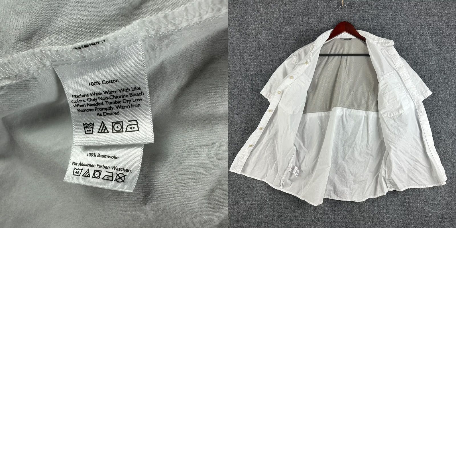 Eddie Bauer Eddie Bauer Shirt Mens Large White Button Outdoor Fishing Breathable Vent Pocket Size US L / EU 52-54 / 3 - 8 Thumbnail