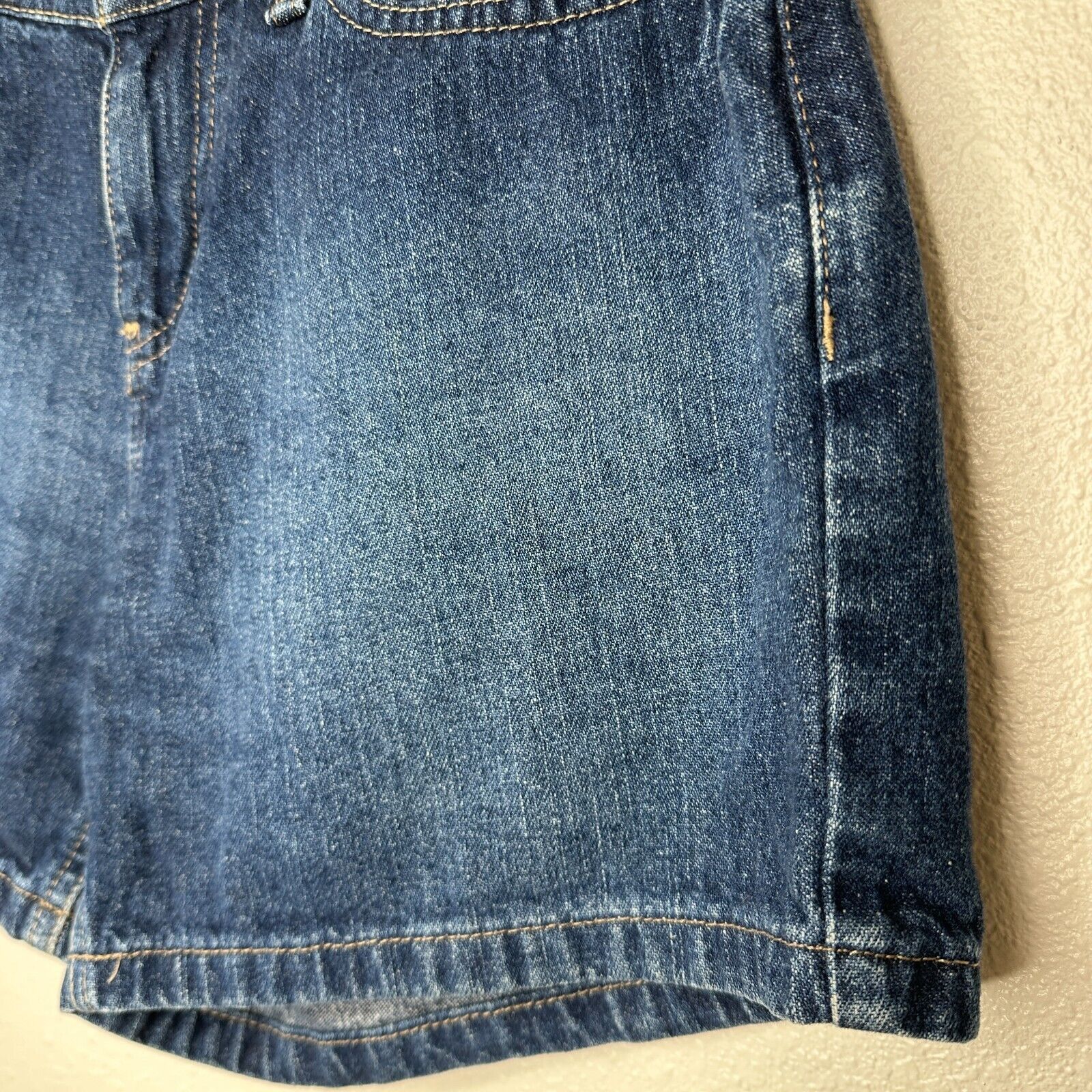 Tommy Hilfiger Tommy Hilfinger Blue Mid Rise Boyfriend Jean Shorts Logo 4 Size 27" / US 4 / IT 40 - 3 Thumbnail