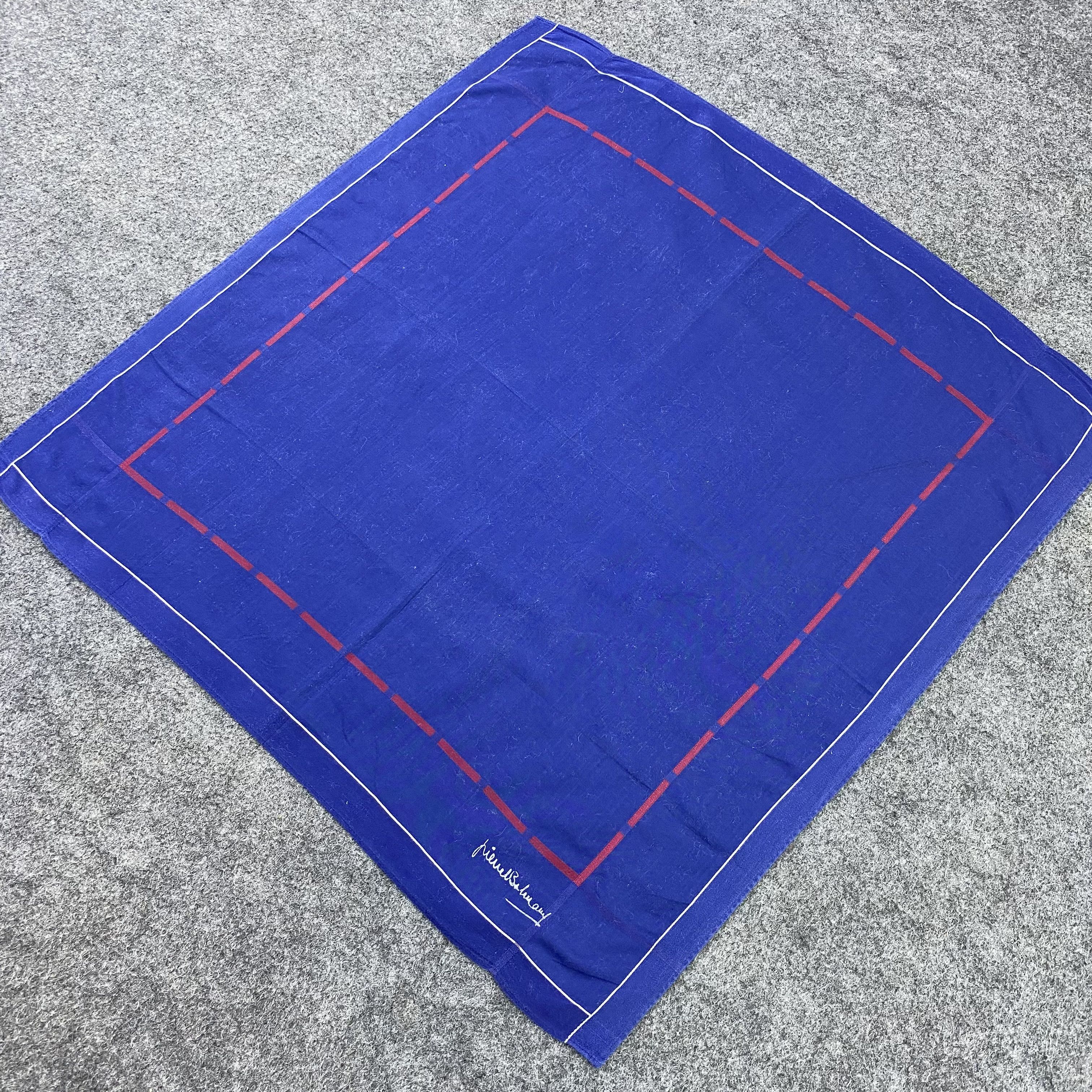 Pierre Balmain Pierre Balmain Handkerchief / Bandana / Neckerchief-B593 Size ONE SIZE - 4 Thumbnail