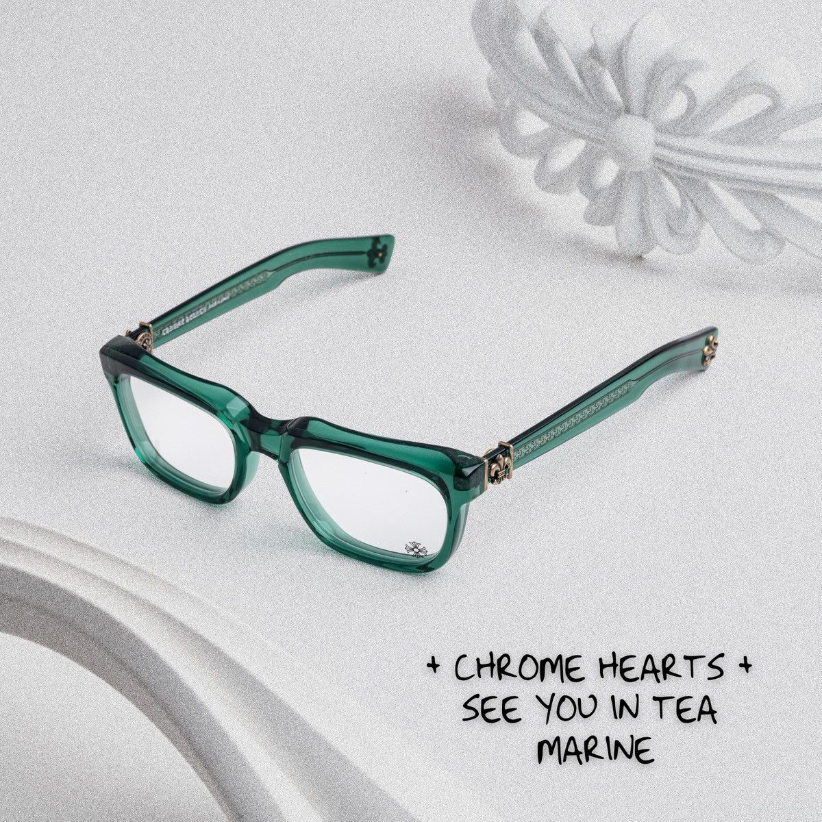 Chrome Hearts CHROME HEARTS SEE YOU IN TEA MARINE GLASSES Size ONE SIZE - 1 Thumbnail