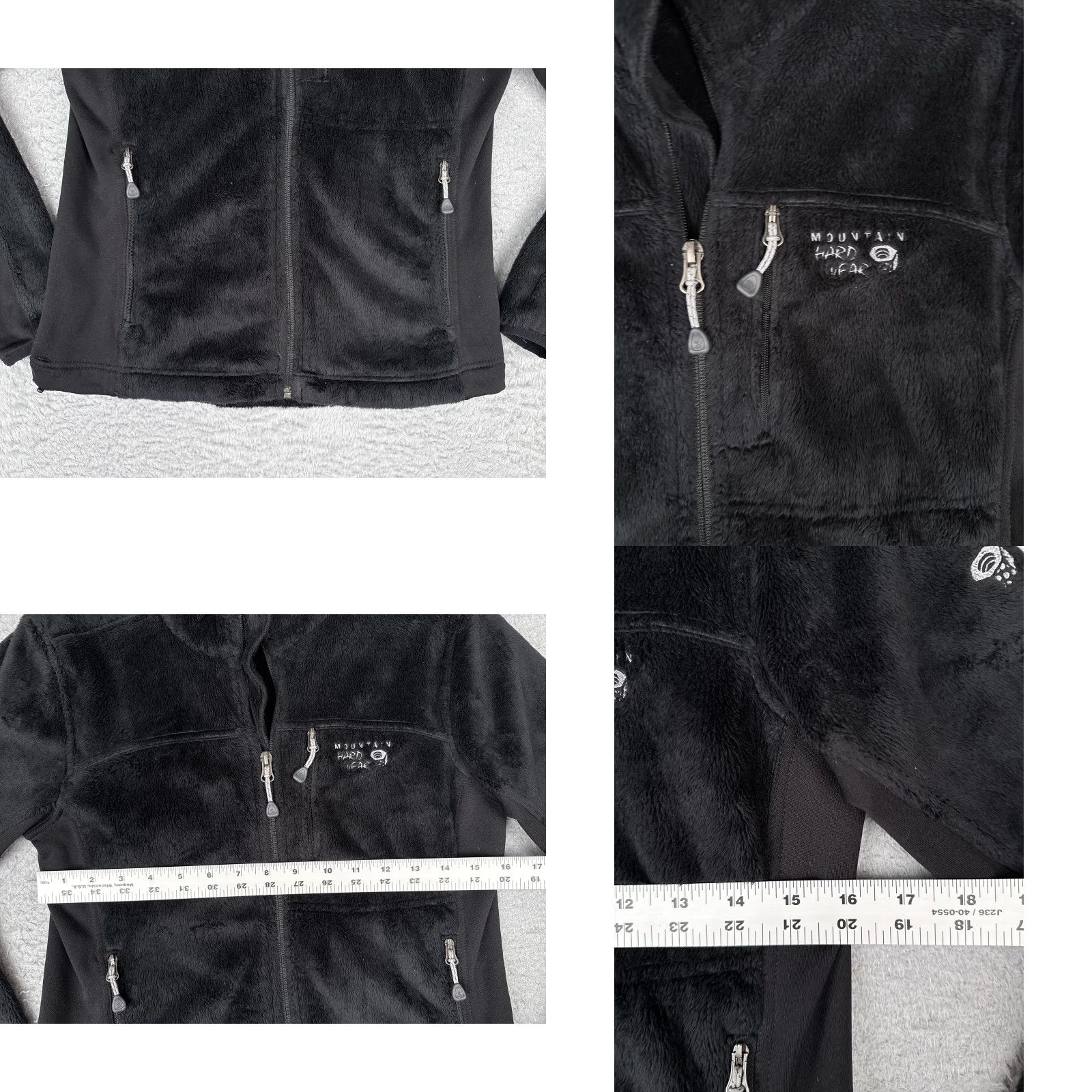 Mountain Hardwear Mountain Hard Wear Jacket Womens XS Black Fleece Full Zip Softshell Outdoor Size XS / US 0-2 / IT 36-38 - 8 Thumbnail