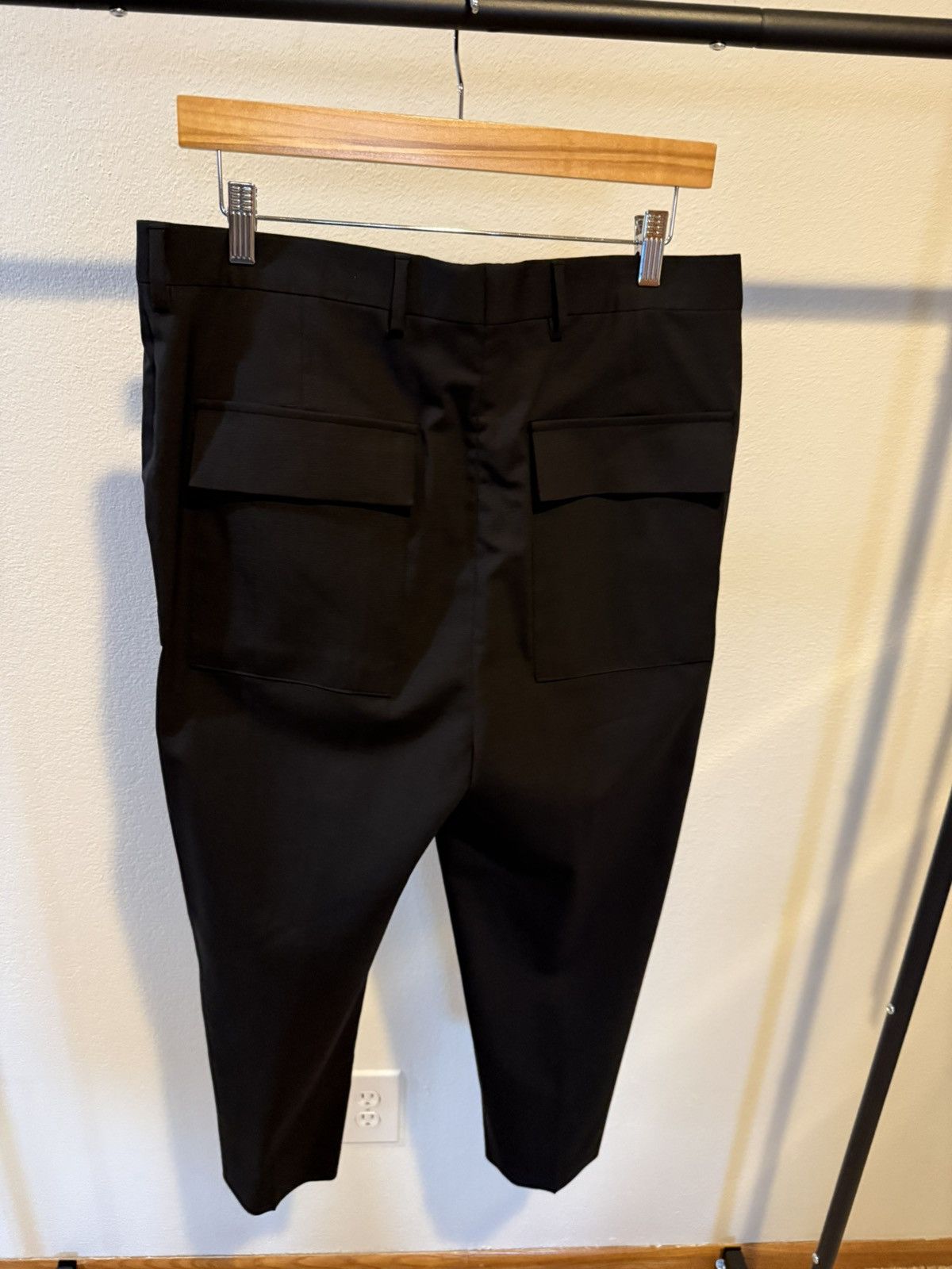 Rick Owens Black Astaire Pants Size US 32 / EU 48 - 2 Thumbnail