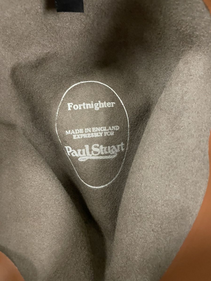 Paul Stuart Fortnighter Soft Fur Felt Fedora Size ONE SIZE - 3 Thumbnail