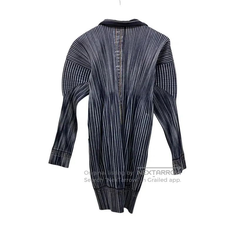Issey Miyake Issey Miyake Pleated Long Shirt Size L / US 10 / IT 46 - 2 Thumbnail