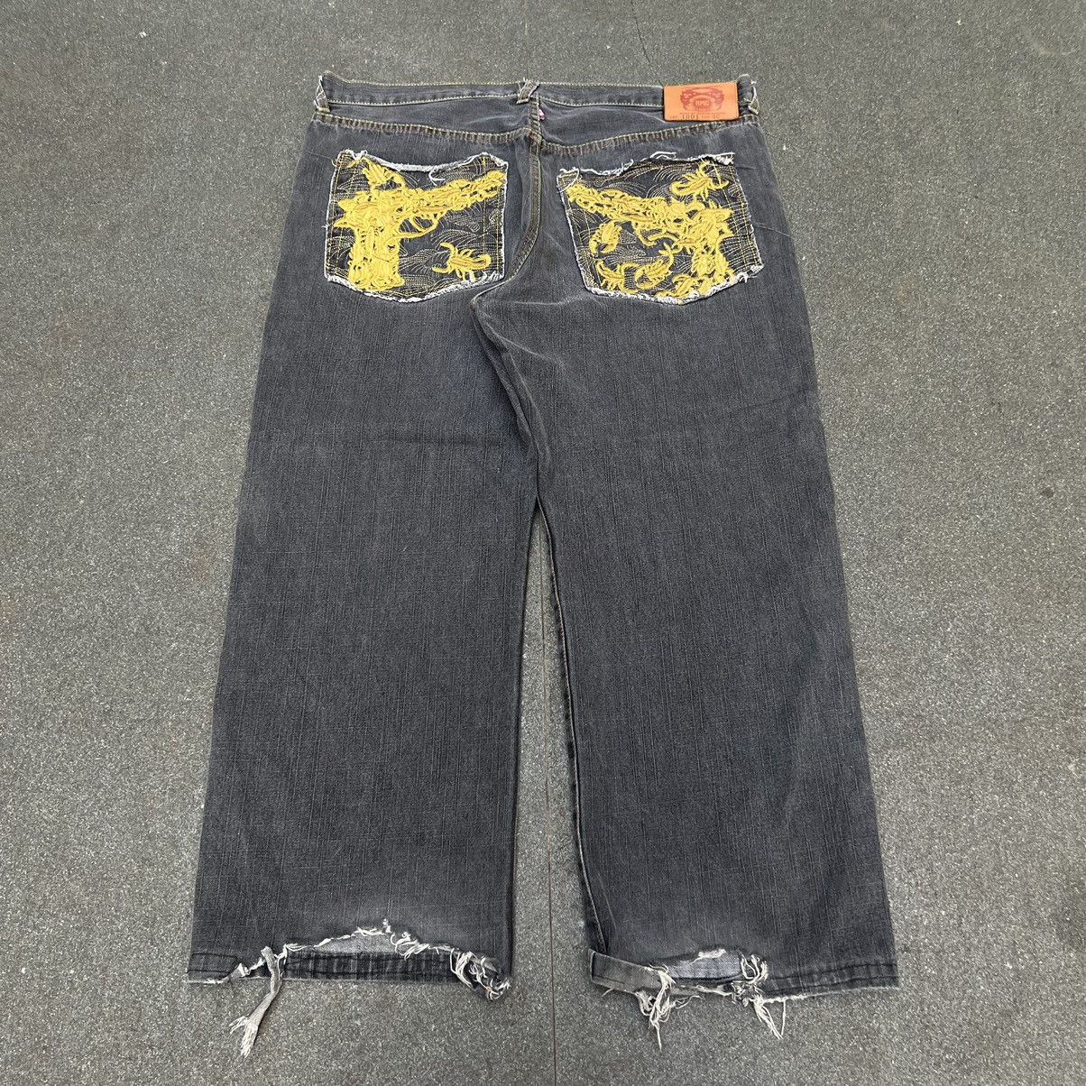 Crazy Vintage Red Monkey Company Baggy Jeans