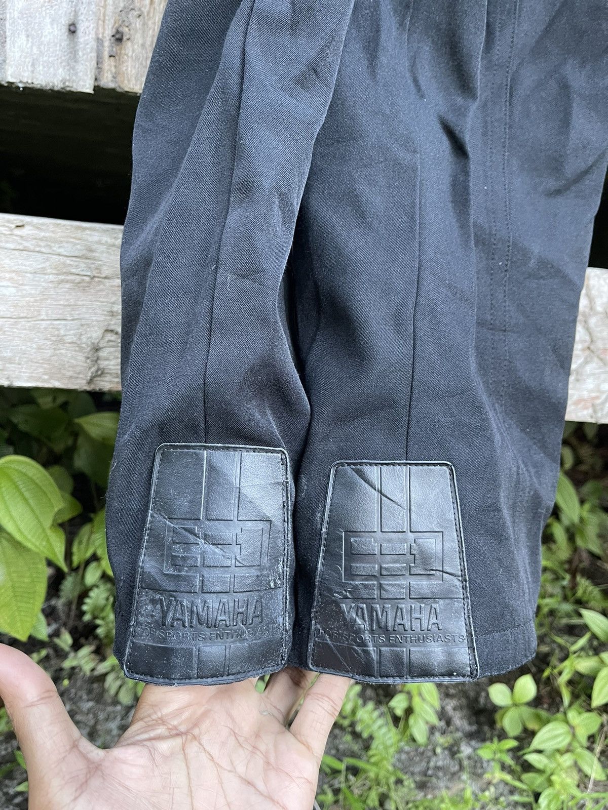 Vintage Yamaha Technical Snow Bib Overalls (Black / JASPO L) Size US 30 / EU 46 - 9 Thumbnail