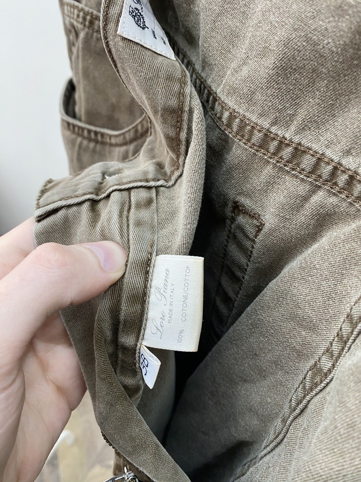 Loro Piana Vintage Loro Piana Brown pants Size US 38 / EU 54 - 8 Thumbnail