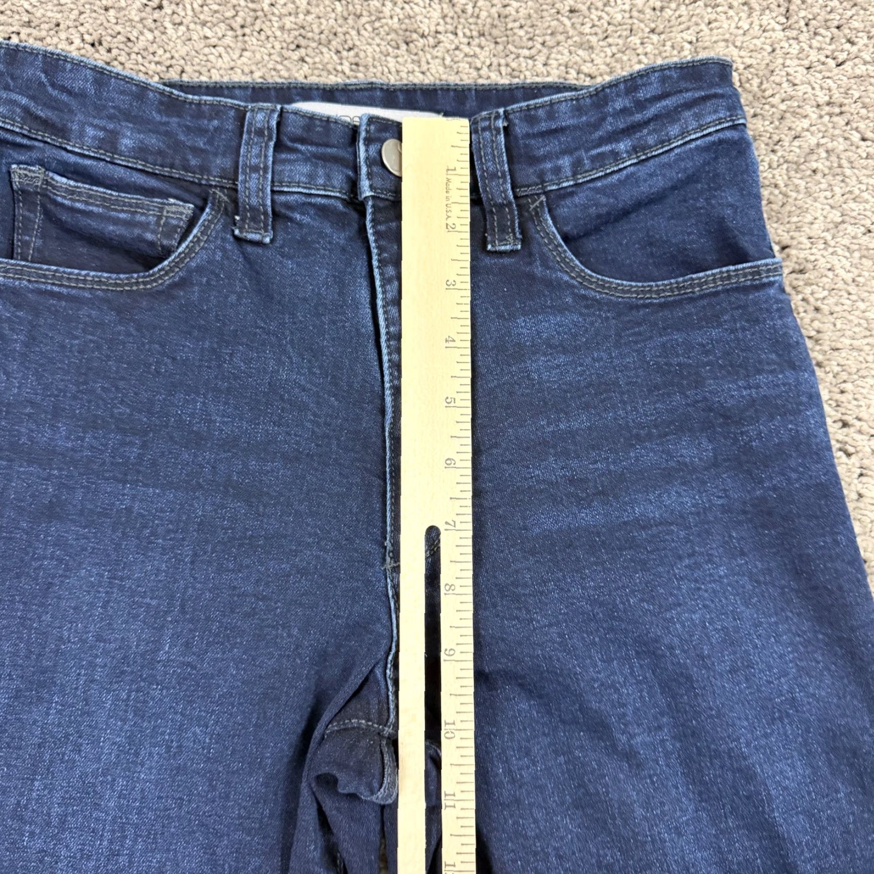 Vintage Joes Jeans Women Jeans Bootcut High Rise Stretch Dark Wash Denim 26 Regular 24x32 Blue Boho Casual Size 26" / US 2 / IT 38 - 4 Thumbnail
