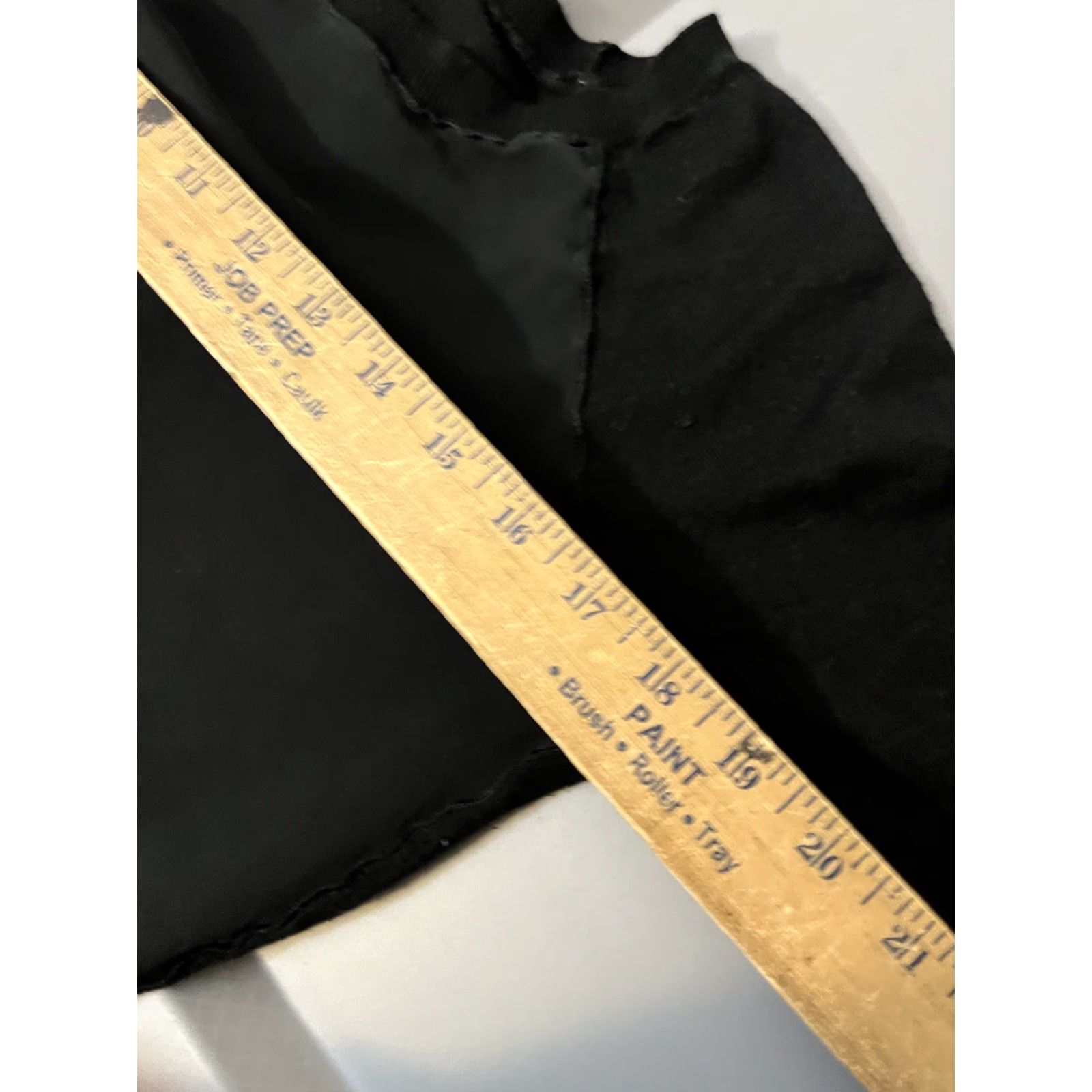Vince Vince Top Jersey Long Sleeve Scoop Neck Black Small Women Size S / US 4 / IT 40 - 6 Thumbnail