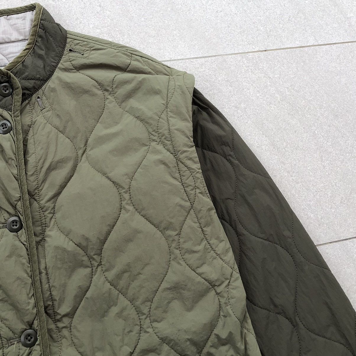 Japanese Brand Japanese Brand Quilted Lightwear Puffer Jacket Olive Green Size US L / EU 52-54 / 3 - 8 Thumbnail