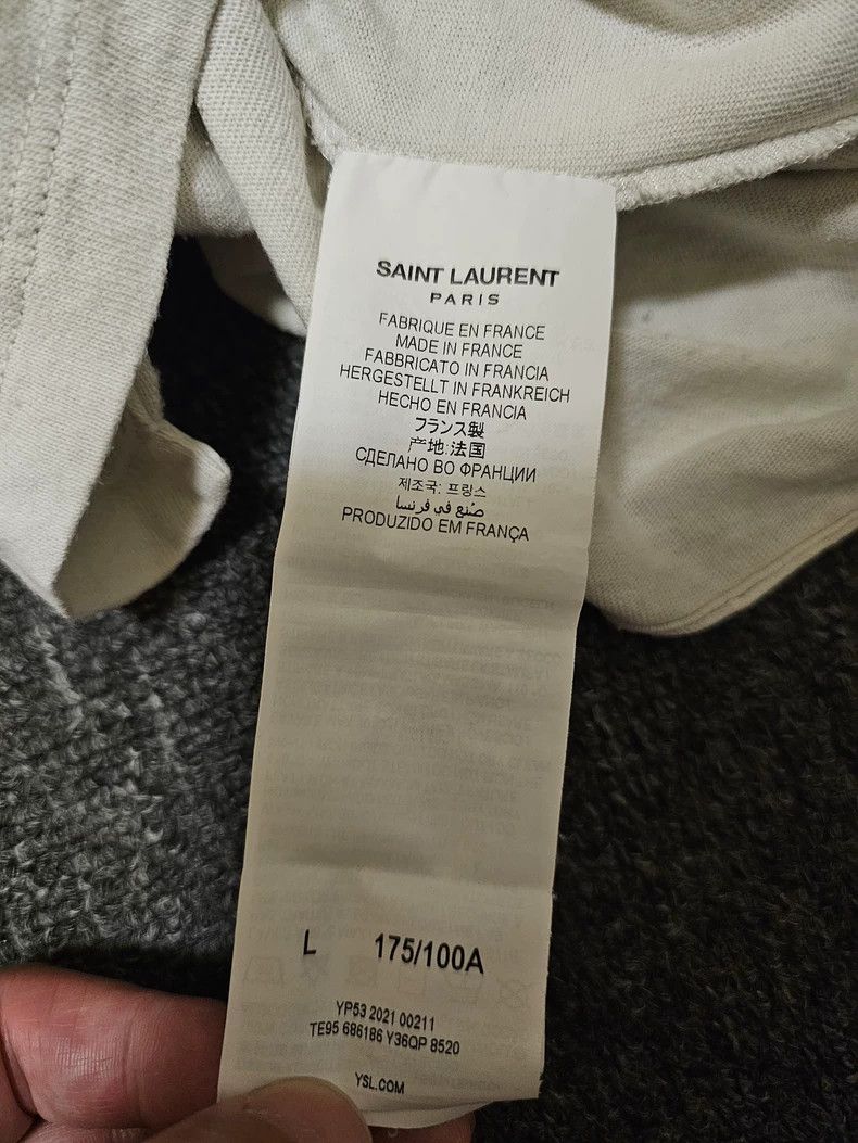 Saint Laurent Paris Saint Laurent Paris Beige short sleeve 2505-Nextarrow Size US L / EU 52-54 / 3 - 5 Thumbnail