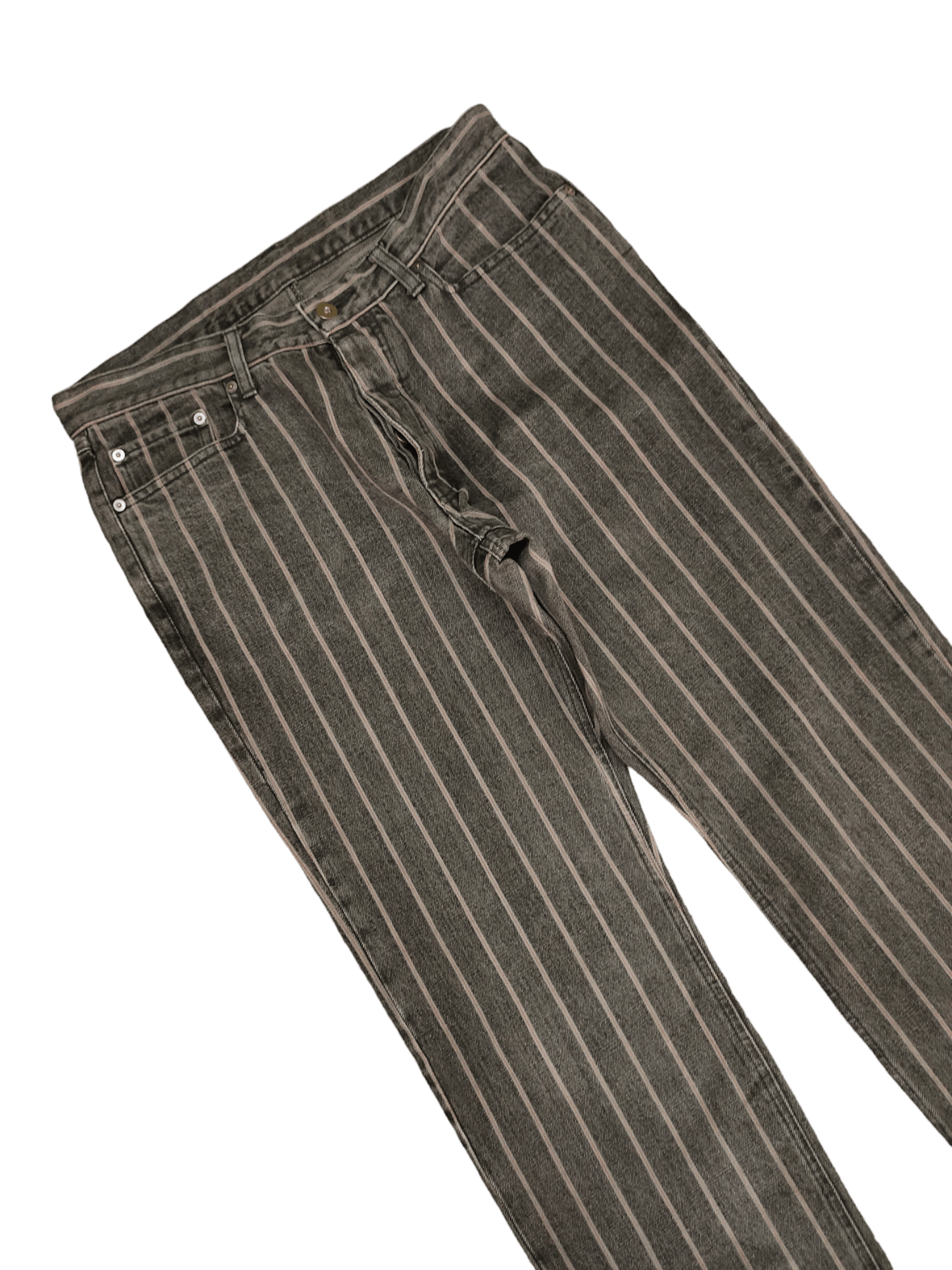 Hysteric Glamour × Undercover Comme Ca Du Mode Selvedge Striped Jeans Undercover Style Size US 32 / EU 48 - 6 Thumbnail