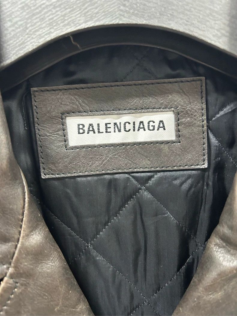 Balenciaga Balenciaga size 34 Leather Jacket Size S / US 4 / IT 40 - 2 Thumbnail