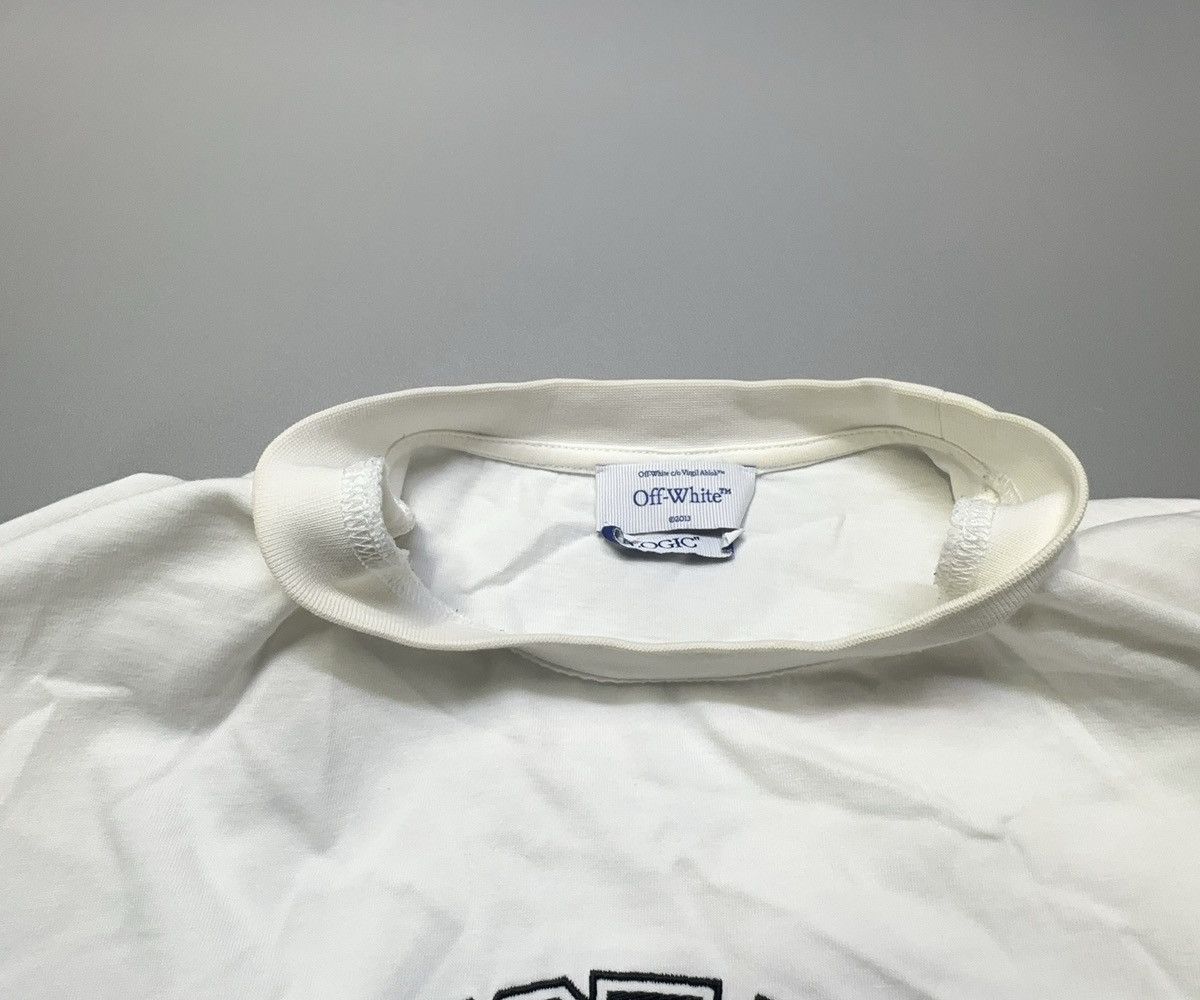 Off-White Off-White Logic White T-Shirt Size US L / EU 52-54 / 3 - 3 Thumbnail