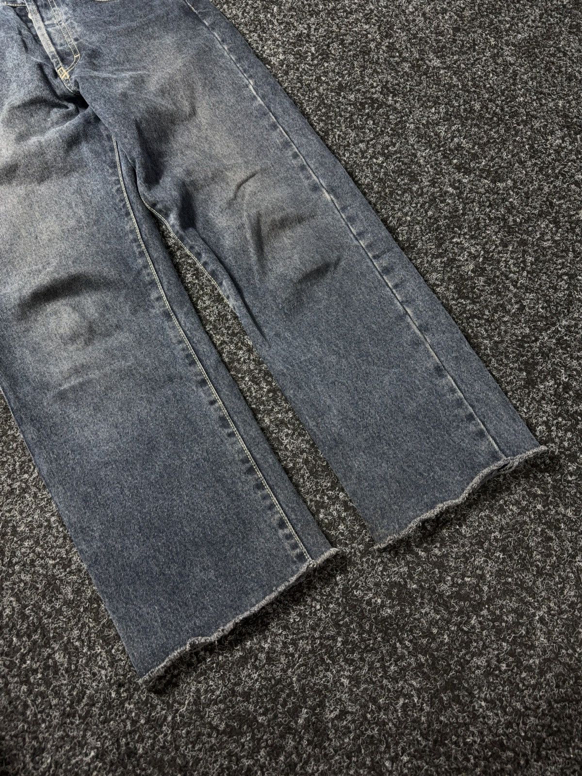 Diesel 00s Retro Diesel Industry Punk Opium Luxury Denim Jeans Y2K Size US 28 / EU 44 - 5 Thumbnail