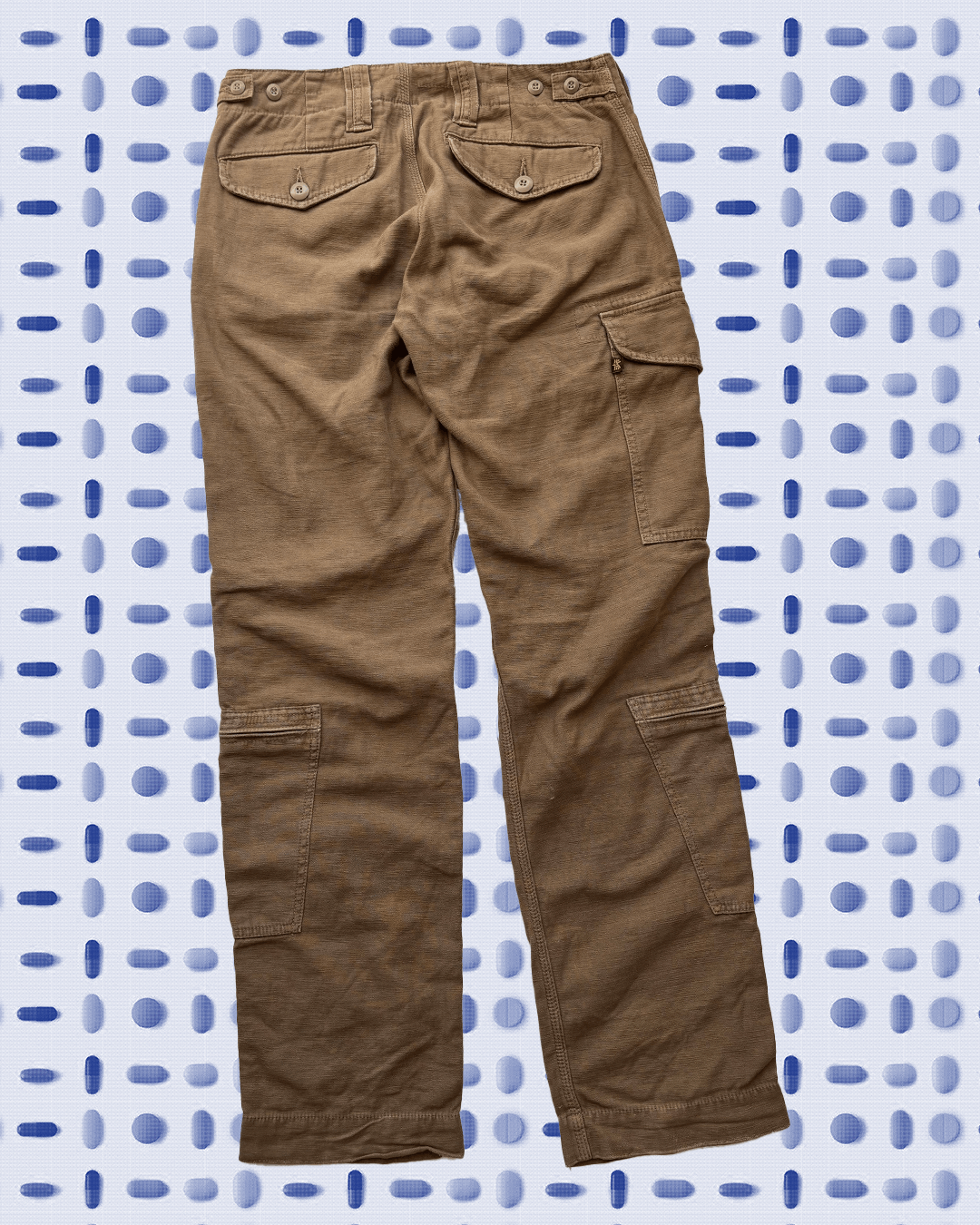 Alpha Industries × Vintage Alpha Industries "8 Pocket" Brown Cargo Pants Size US 30 / EU 46 - 5 Thumbnail