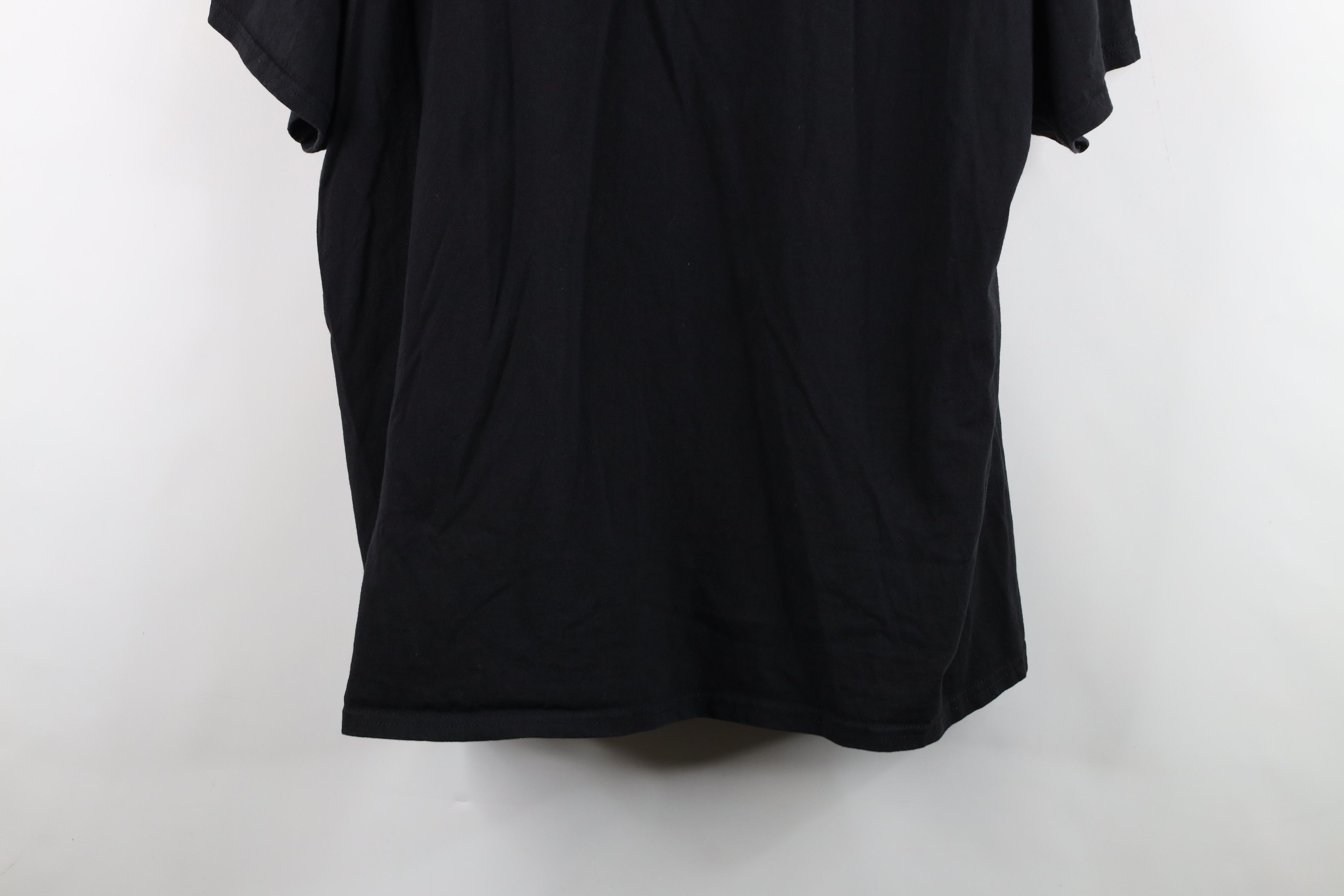 Vintage Vintage 90s Streetwear Short Sleeve T-Shirt Black Cotton Size US XXL / EU 58 / 5 - 3 Thumbnail