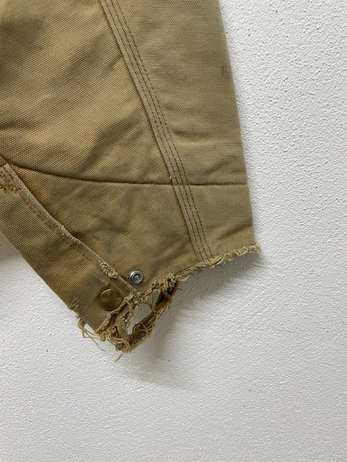 Carhartt Vintage Carhartt Detroit J01 Blanked Lined 6BLJ Jacket Usa Size US XL / EU 56 / 4 - 14 Thumbnail