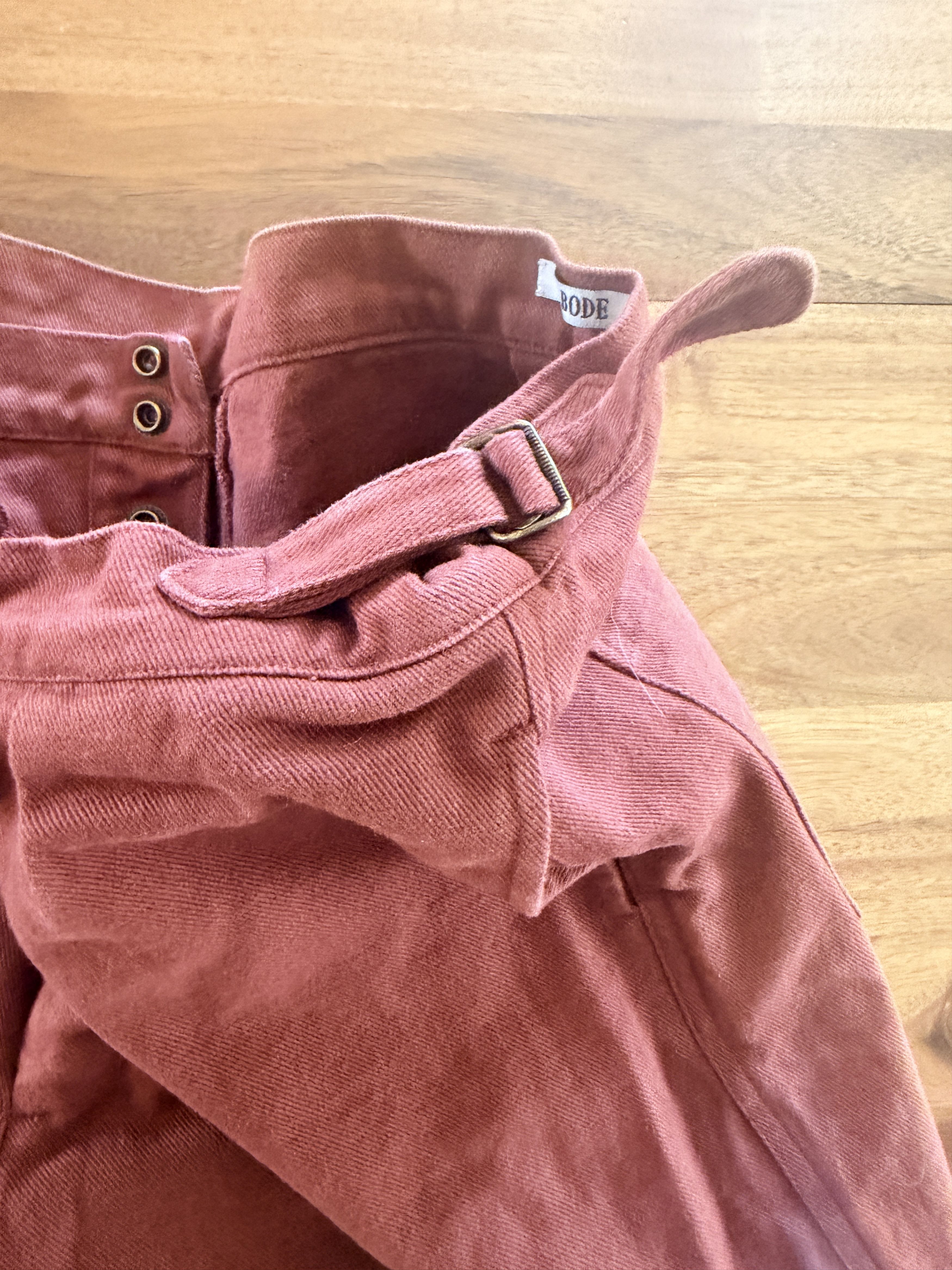 Bode Bode Cropped Wide-Leg Cotton Twill Trousers — Size 38 Size US 38 / EU 54 - 7 Thumbnail