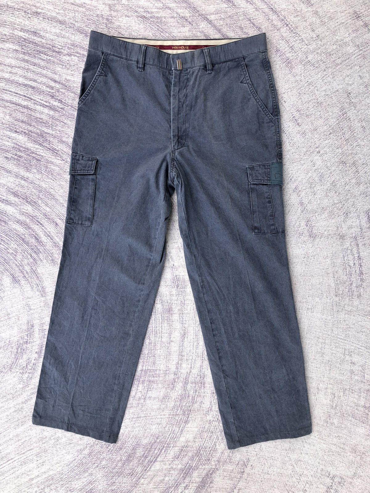 Designer Men's Penthouse Cargo Pants Multipocket Tactical Size US 33 - 1 Thumbnail