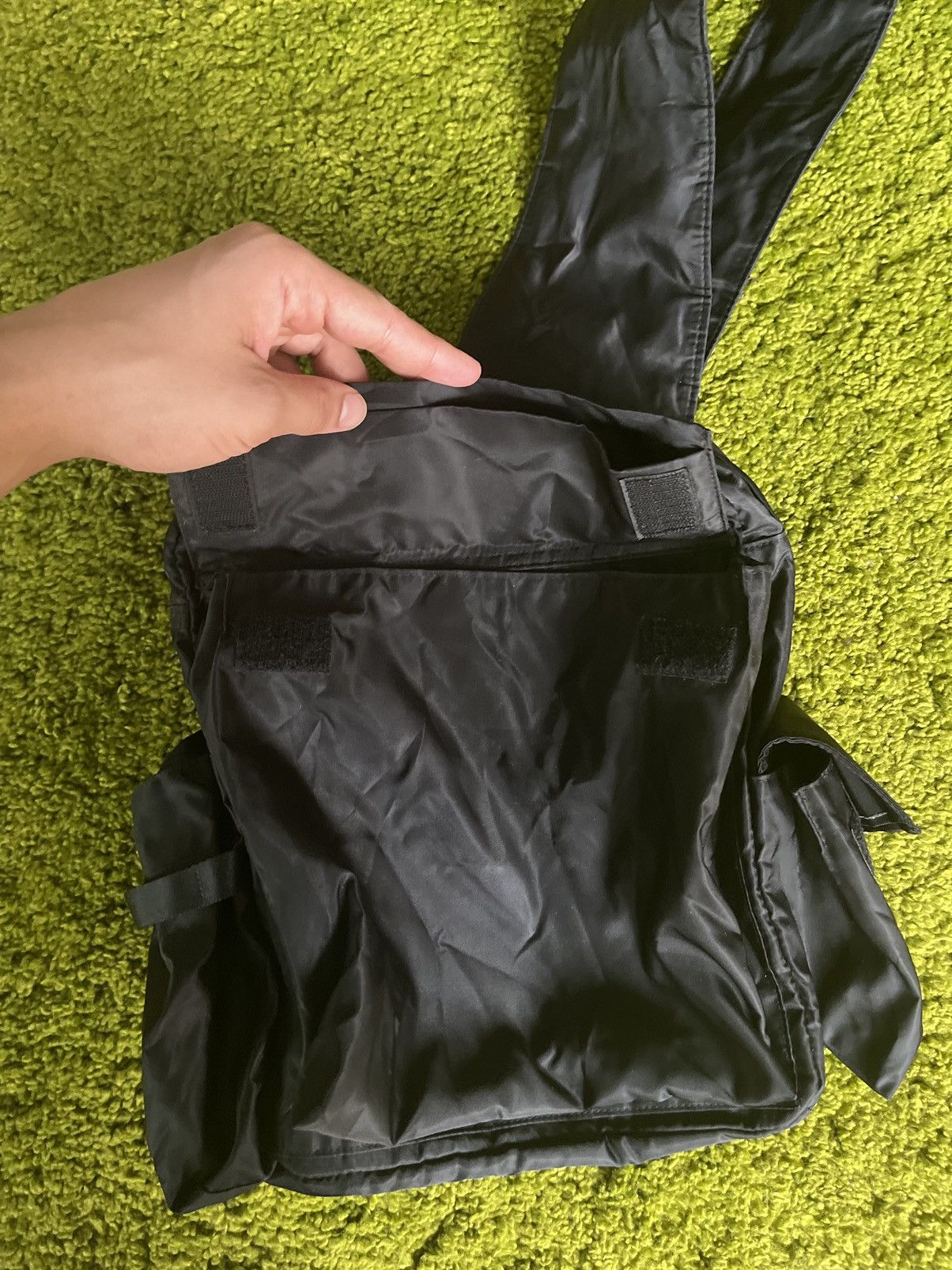 Sequoia avant garde nylon sling bag