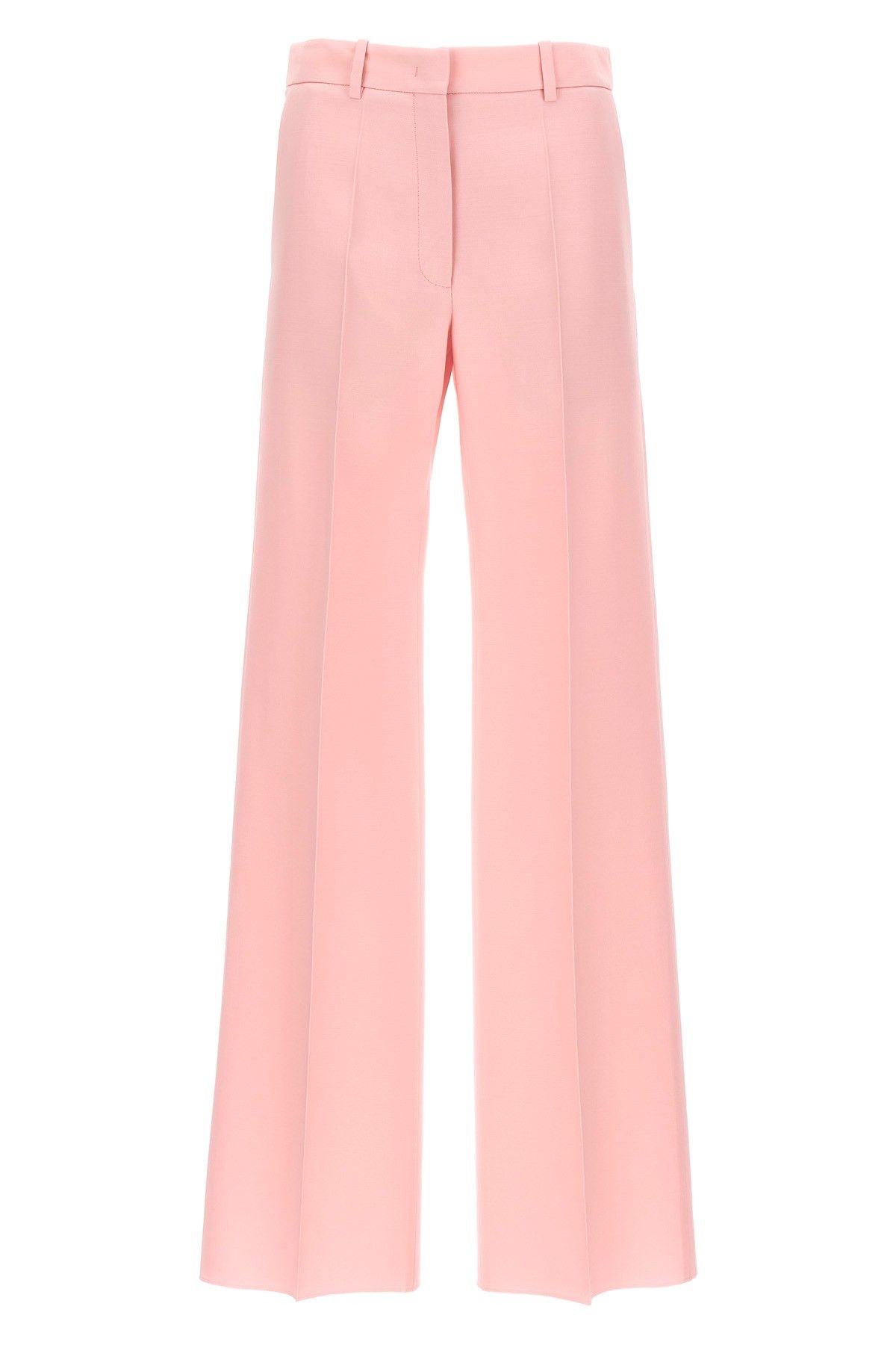 image of Valentino Garavani Valentino Crepe Couture Pants in Pink, Women's (Size 26)