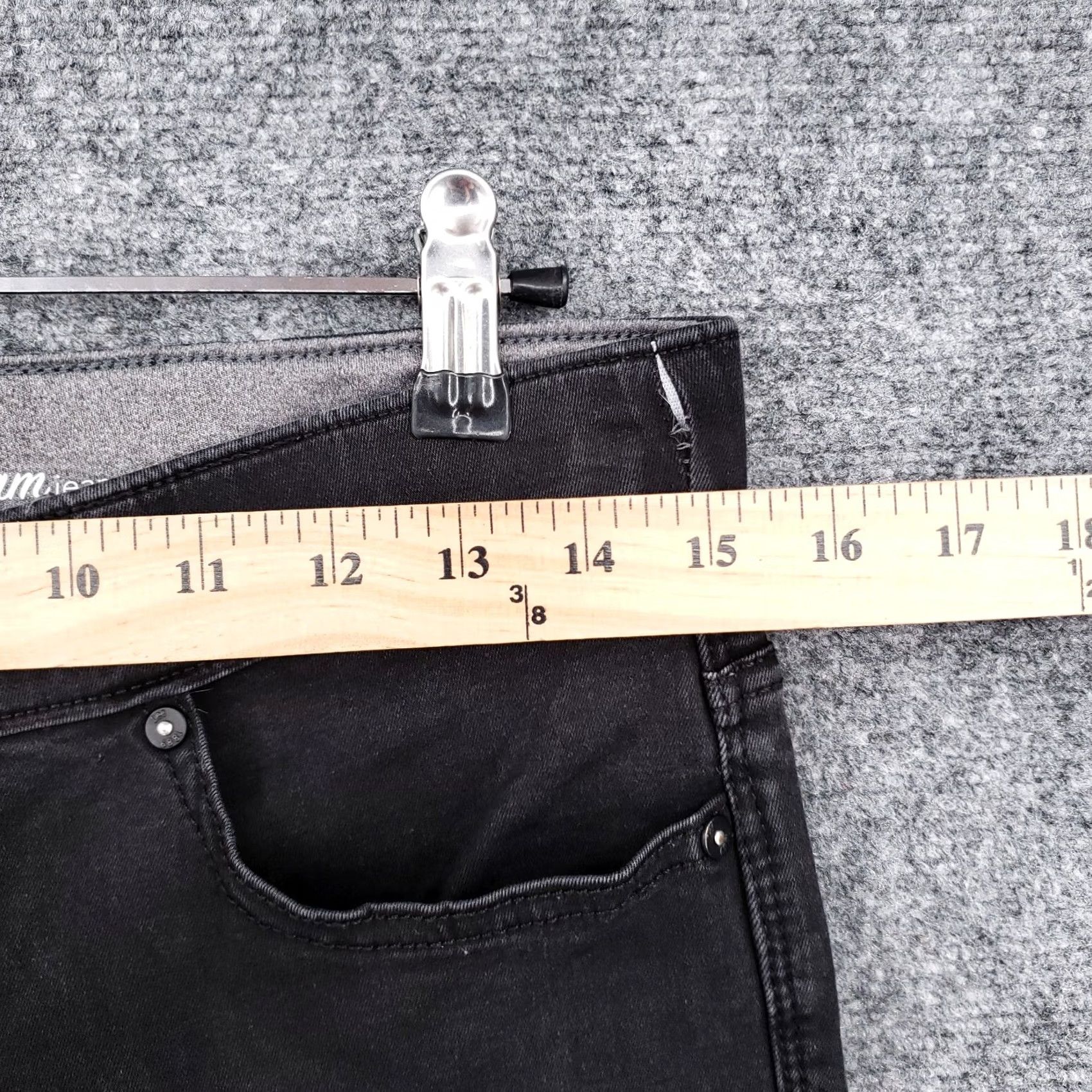 Lee Lee Jeans Womens Black Skinny Mid Rise The Dream Jean Modern Series Size 6 Size 28" / US 6 / IT 42 - 7 Thumbnail