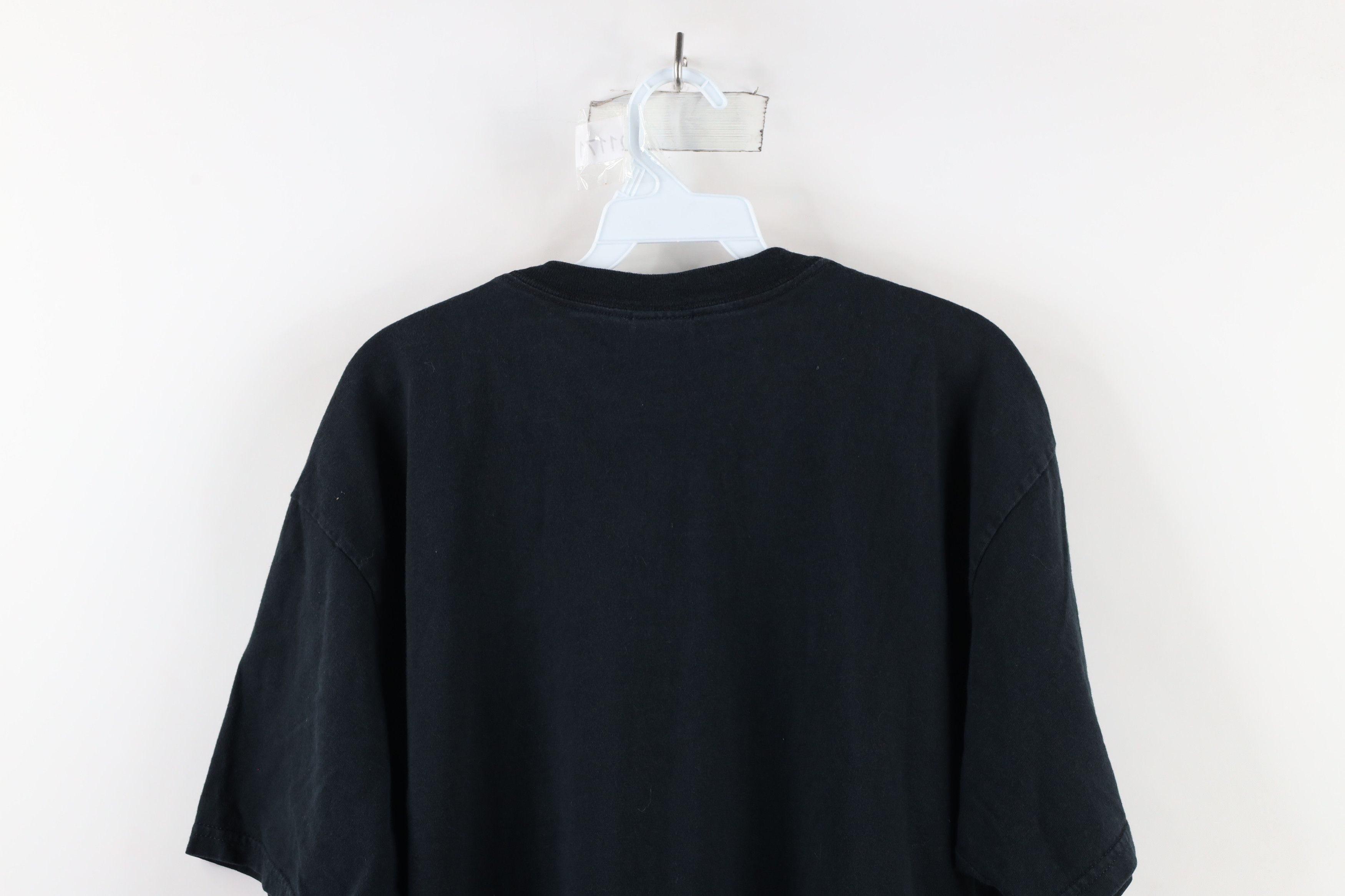 Vintage Vintage Streetwear Blank Heavyweight Cotton T-Shirt Black Size US L / EU 52-54 / 3 - 7 Thumbnail