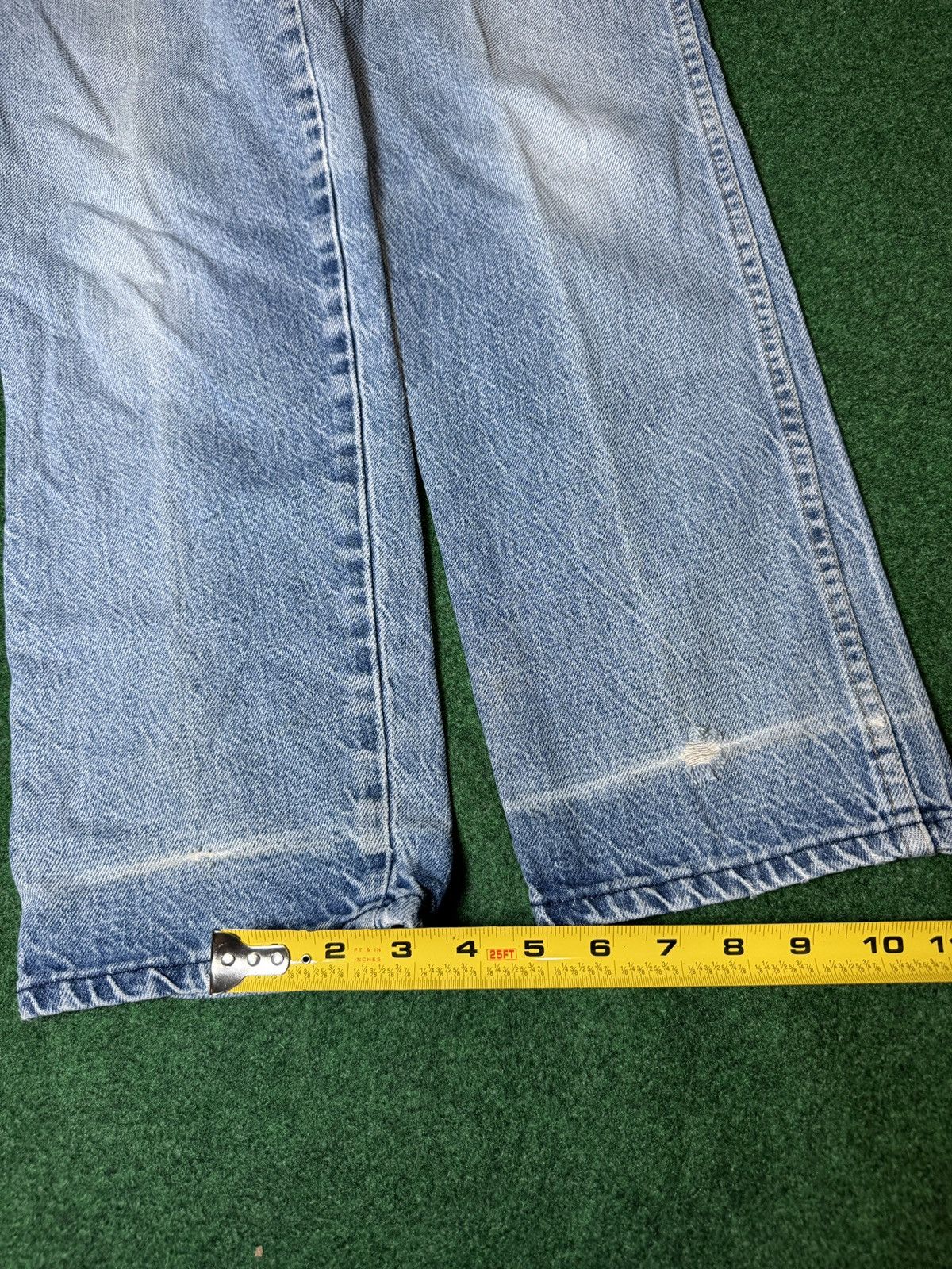 Vintage × Wrangler Vintage 80s 90s Wrangler Straight Leg Light Wash Faded Jeans Size 26" / US 2 / IT 38 - 11 Thumbnail