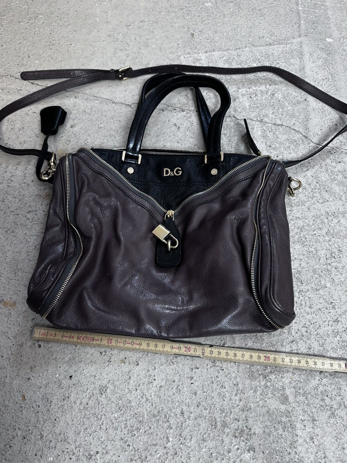 Dolce & Gabbana Dolce&Gabbana Archives "Bag Vilma" Leather Shoulder Bag Size ONE SIZE - 18 Thumbnail