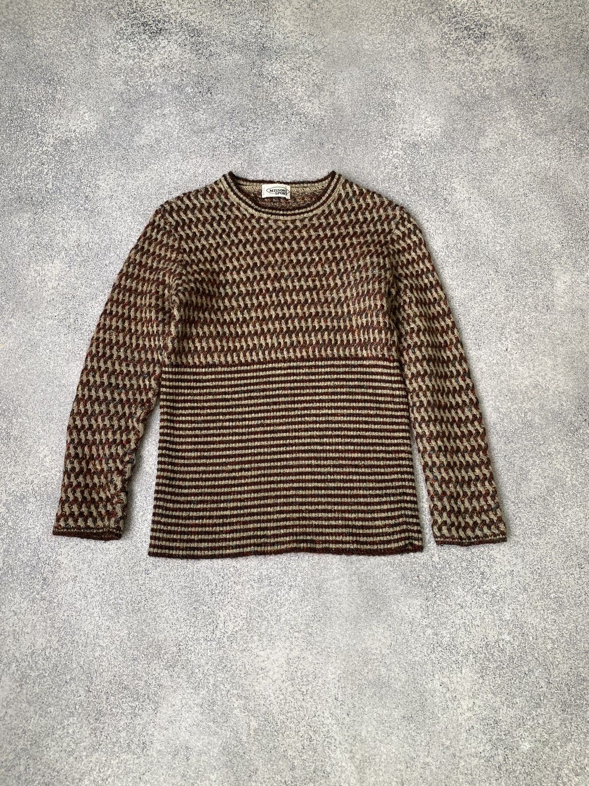 Designer × Missoni × Vintage Vintage Missoni Women’s Streetwear Multicolour Sweater Size XL / US 12-14 / IT 48-50 - 3 Thumbnail