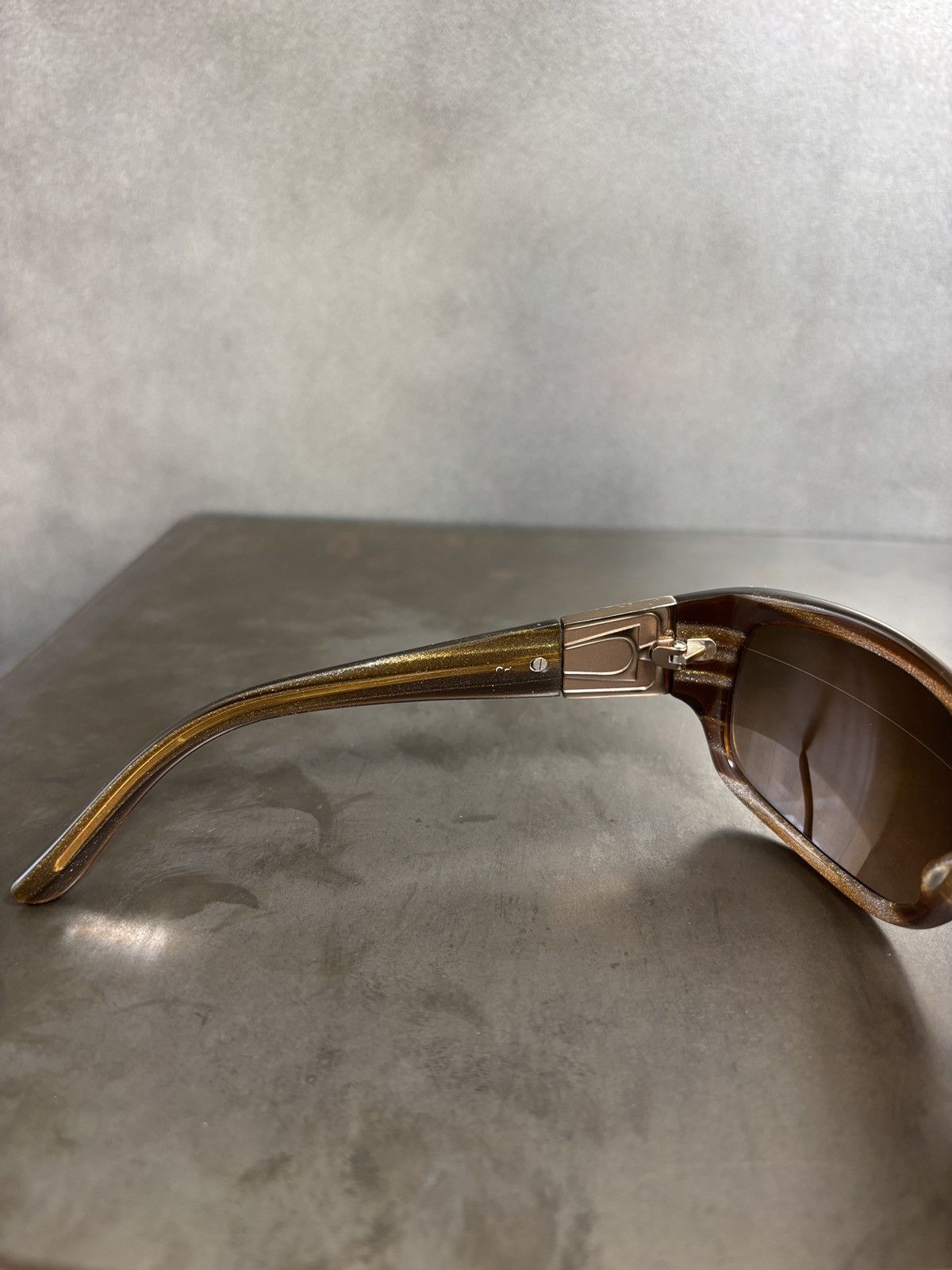 Safilo × Vintage 2000s Vintage Sunglasses Sparkle Unbranded Y2K Made in Italy Size ONE SIZE - 11 Thumbnail