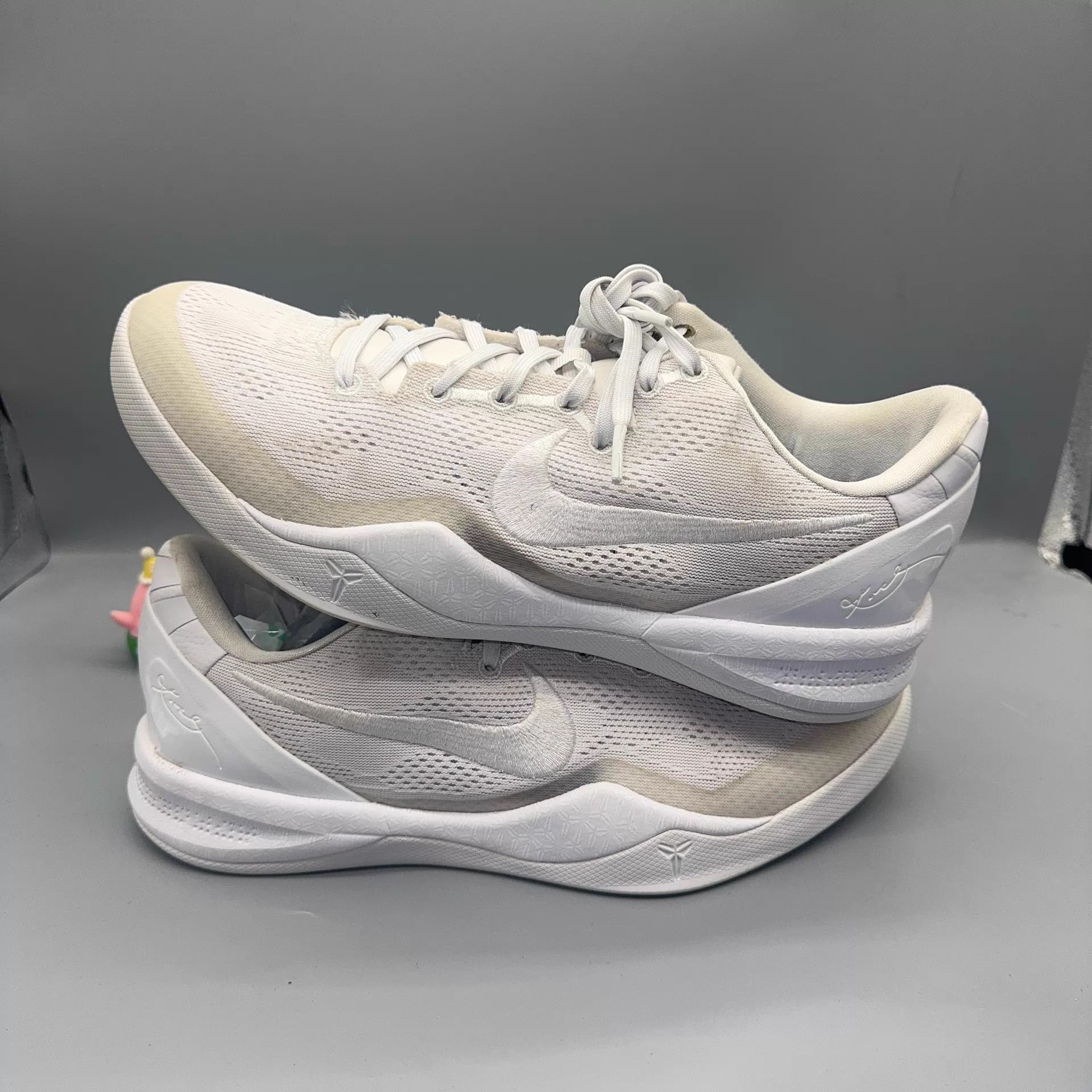 Nike Nike Kobe 8 White 44 Size US 11 / EU 44 - 5 Thumbnail